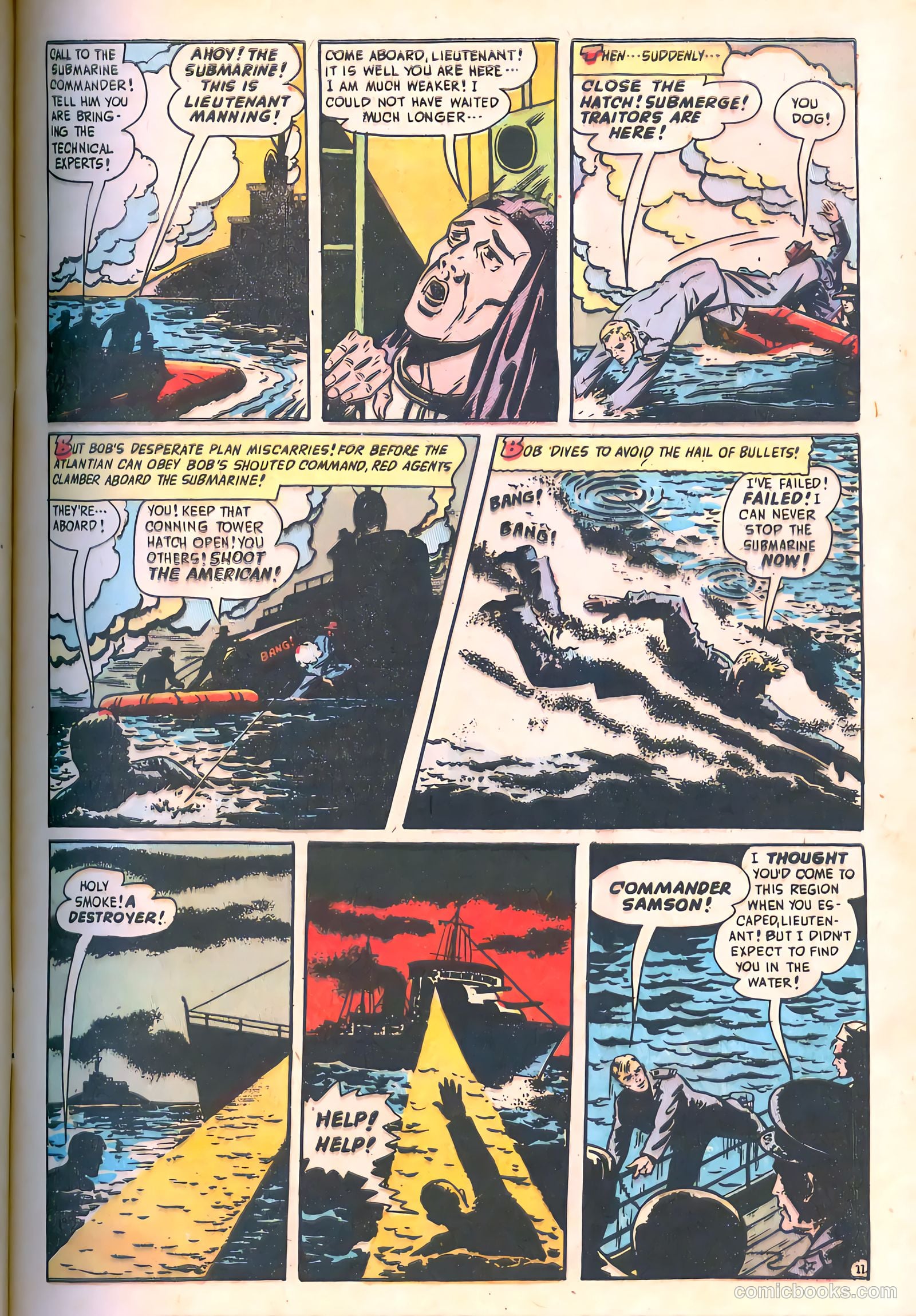 Spy-Hunters #14 (1951) — page 13 of 52