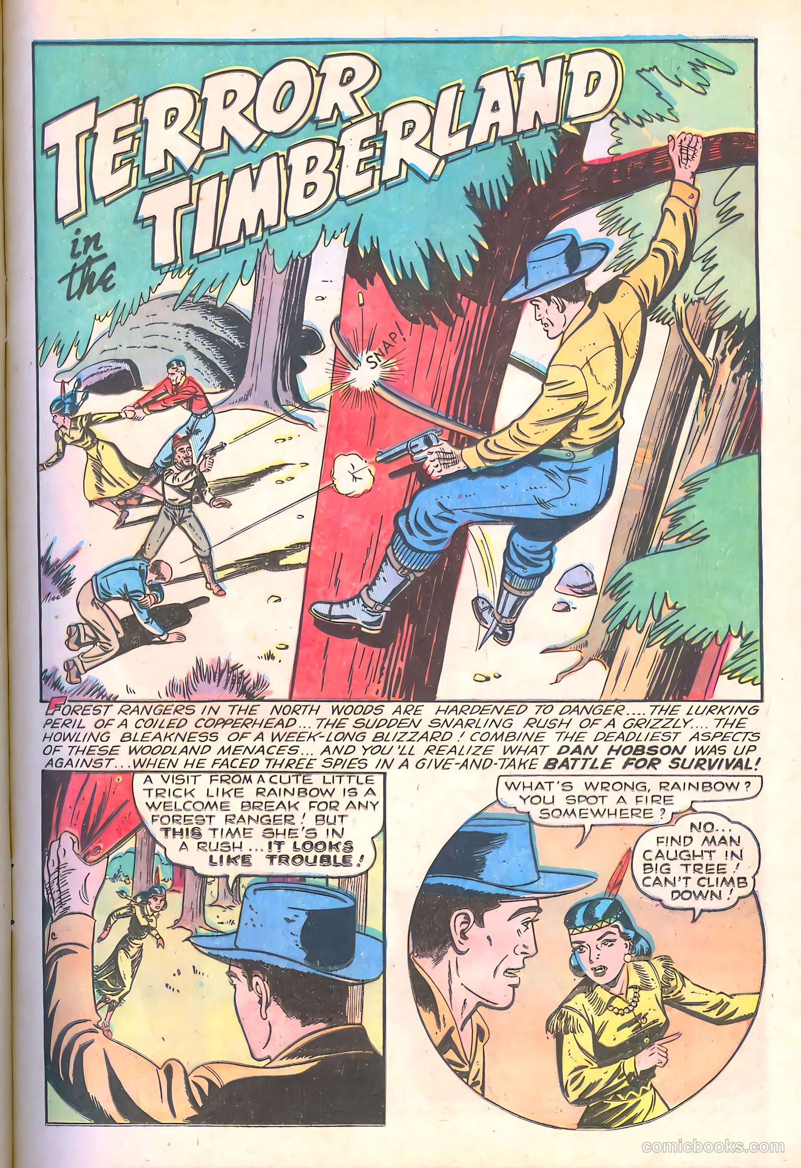 Spy-Hunters #14 (1951) — page 17 of 52