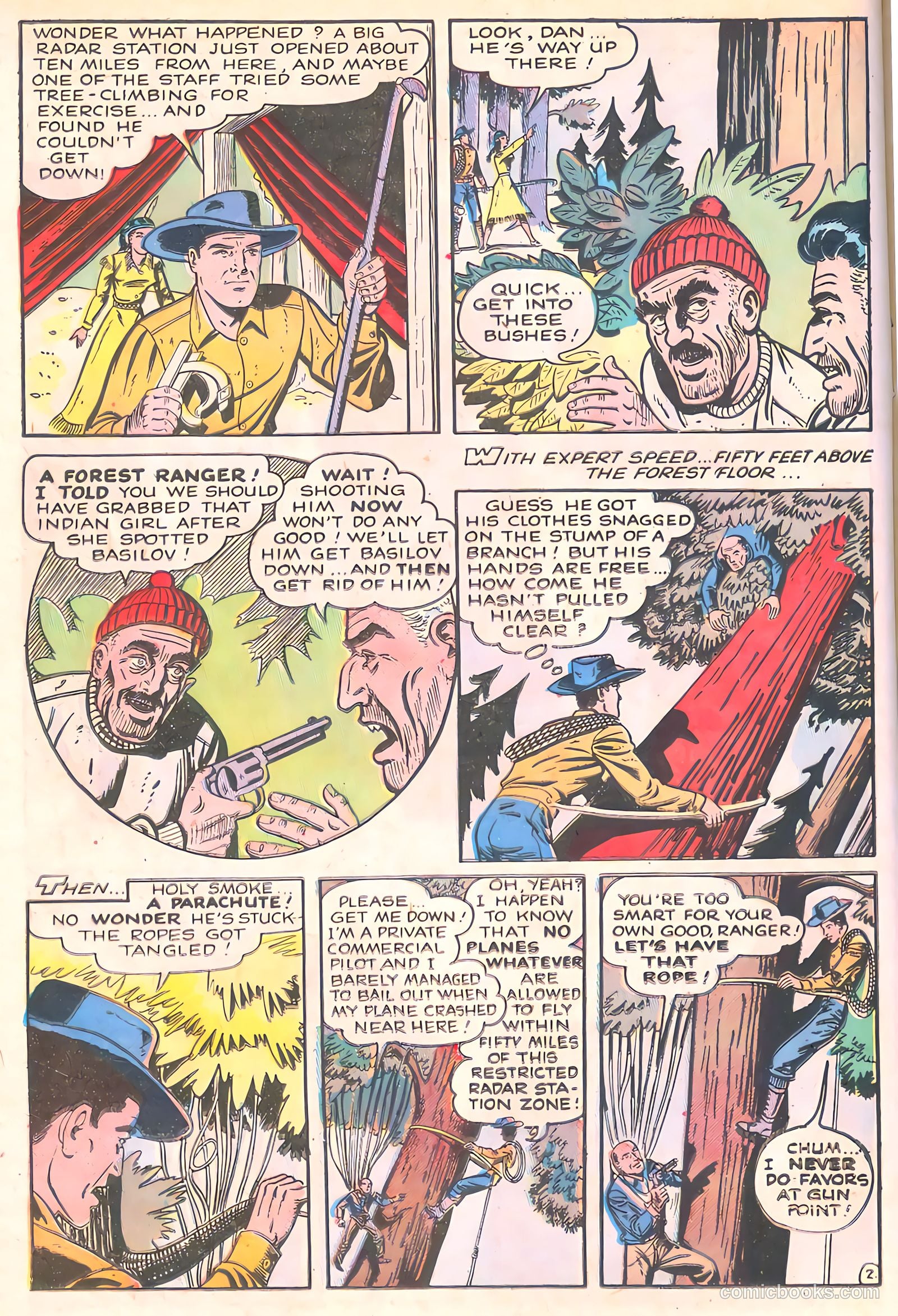 Spy-Hunters #14 (1951) — page 18 of 52