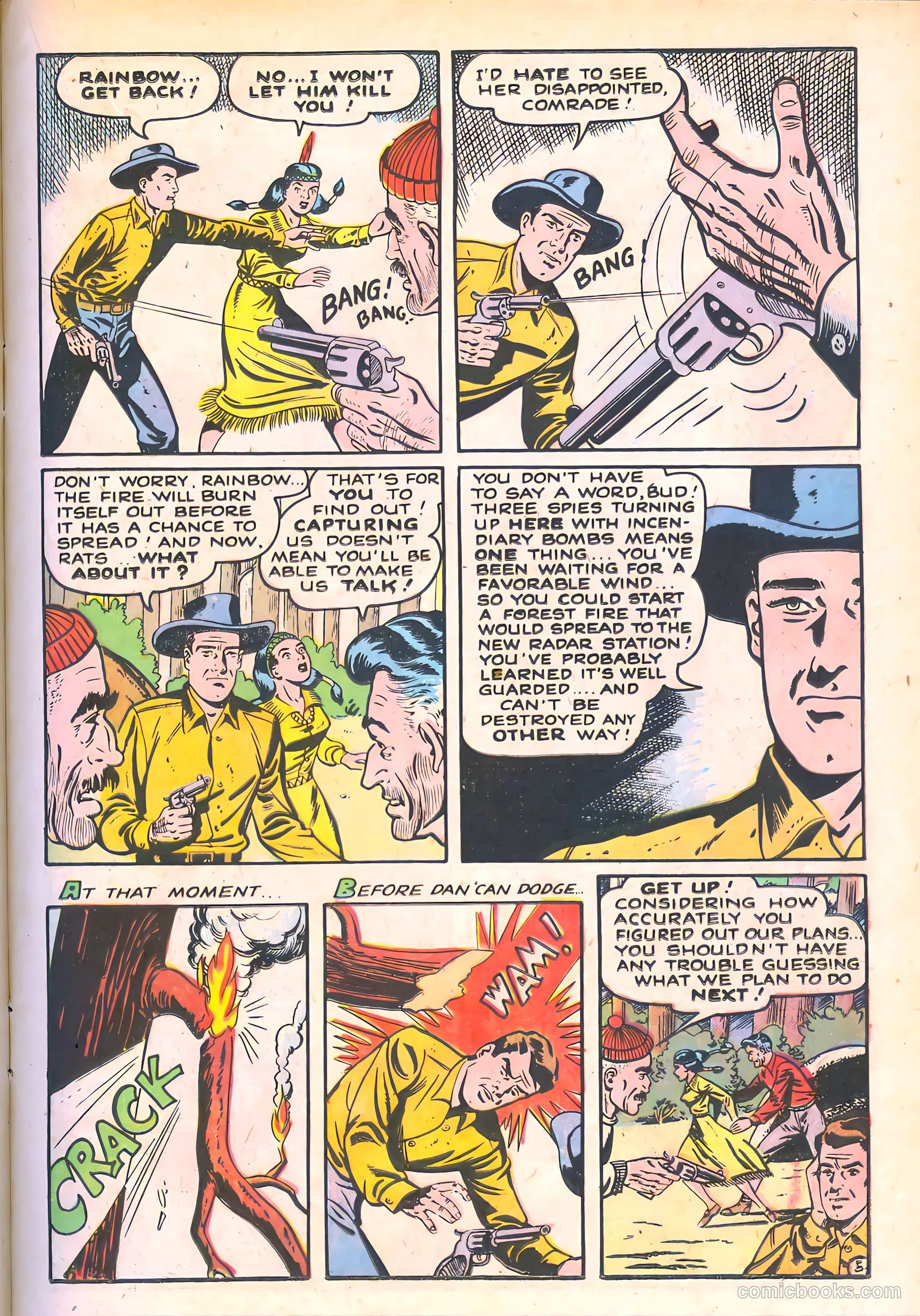 Spy-Hunters #14 (1951) — page 21 of 52
