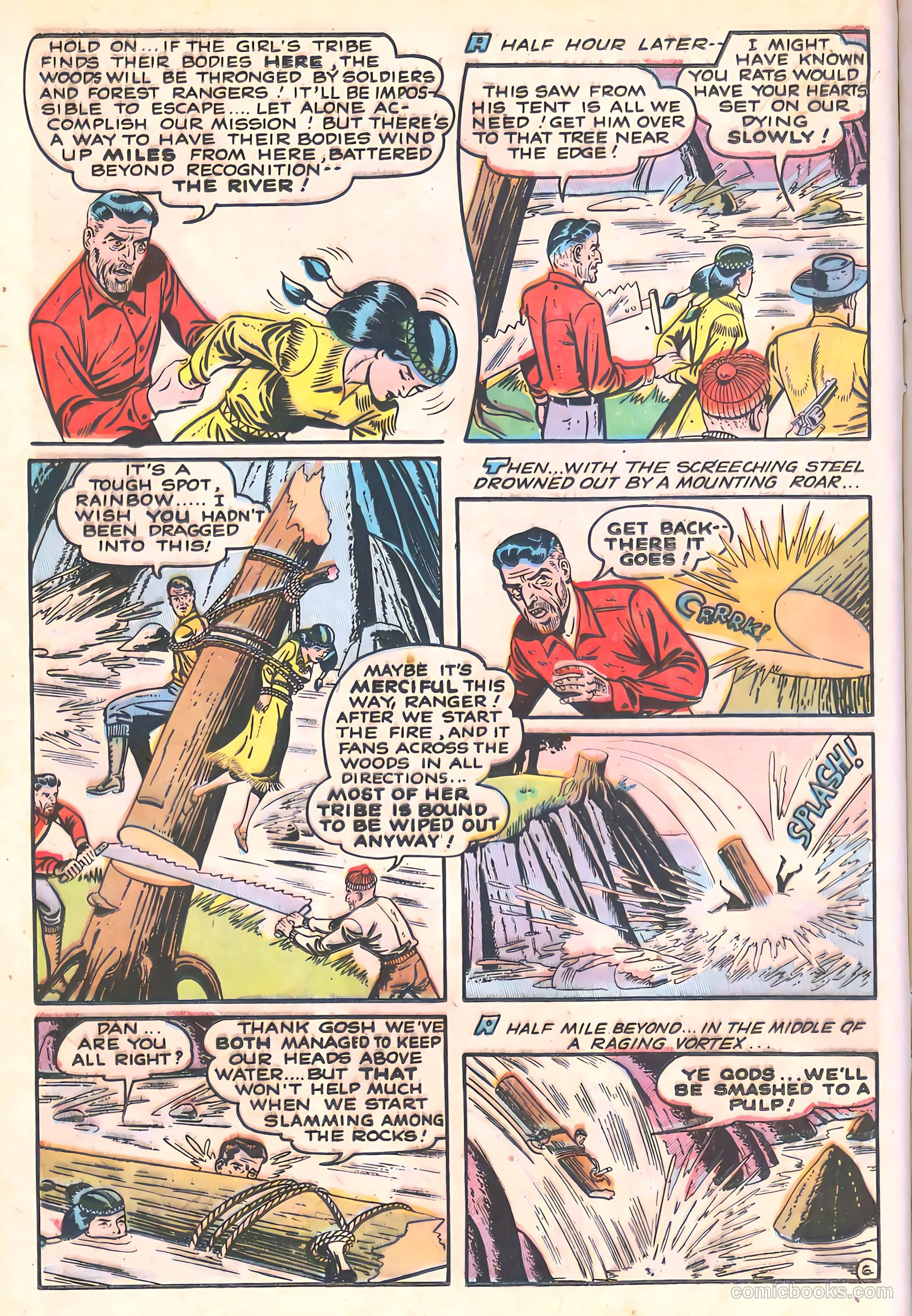 Spy-Hunters #14 (1951) — page 22 of 52