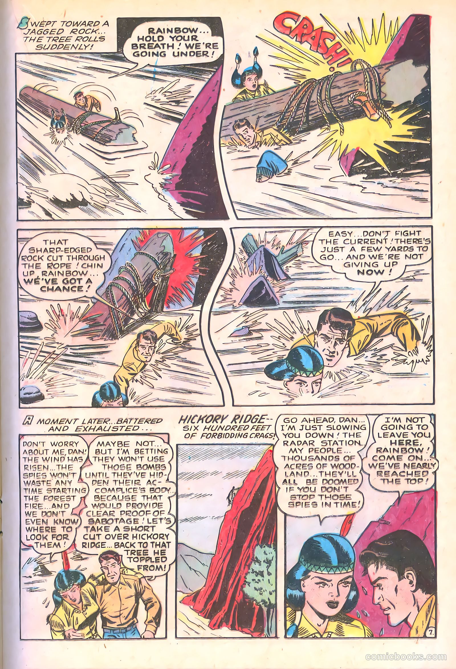 Spy-Hunters #14 (1951) — page 23 of 52