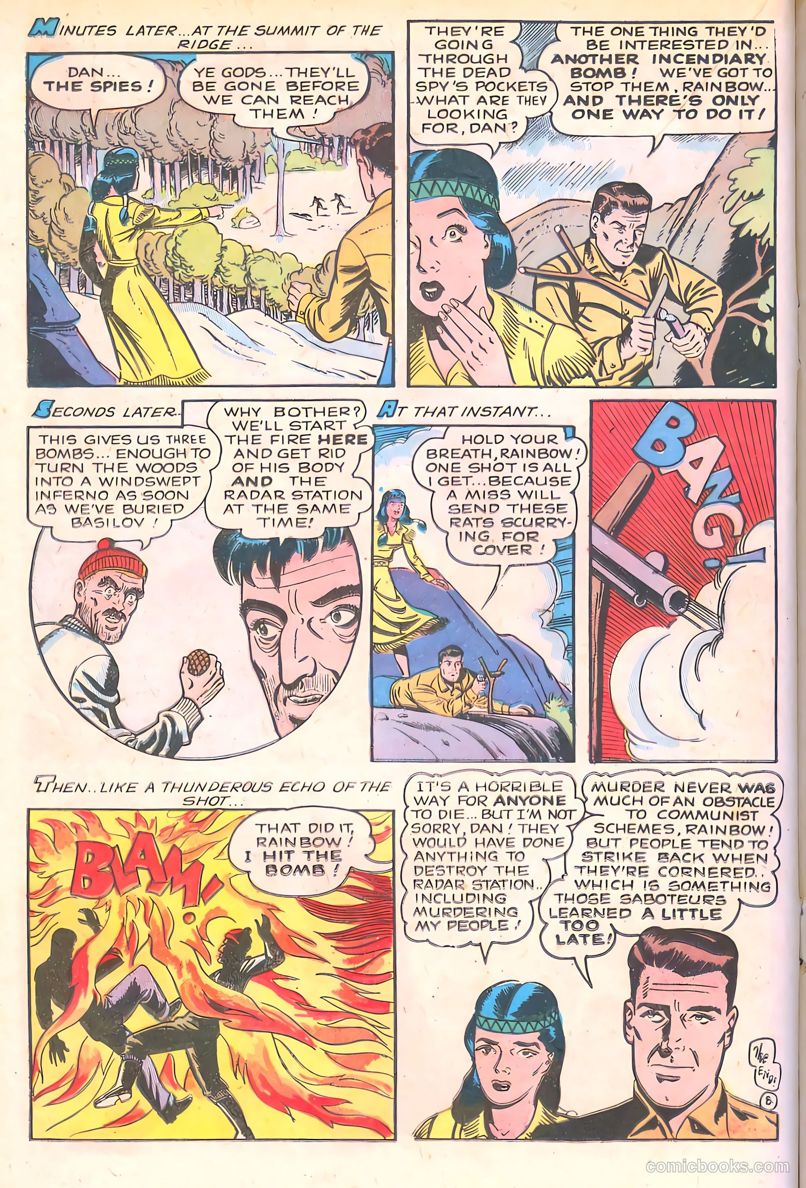 Spy-Hunters #14 (1951) — page 24 of 52