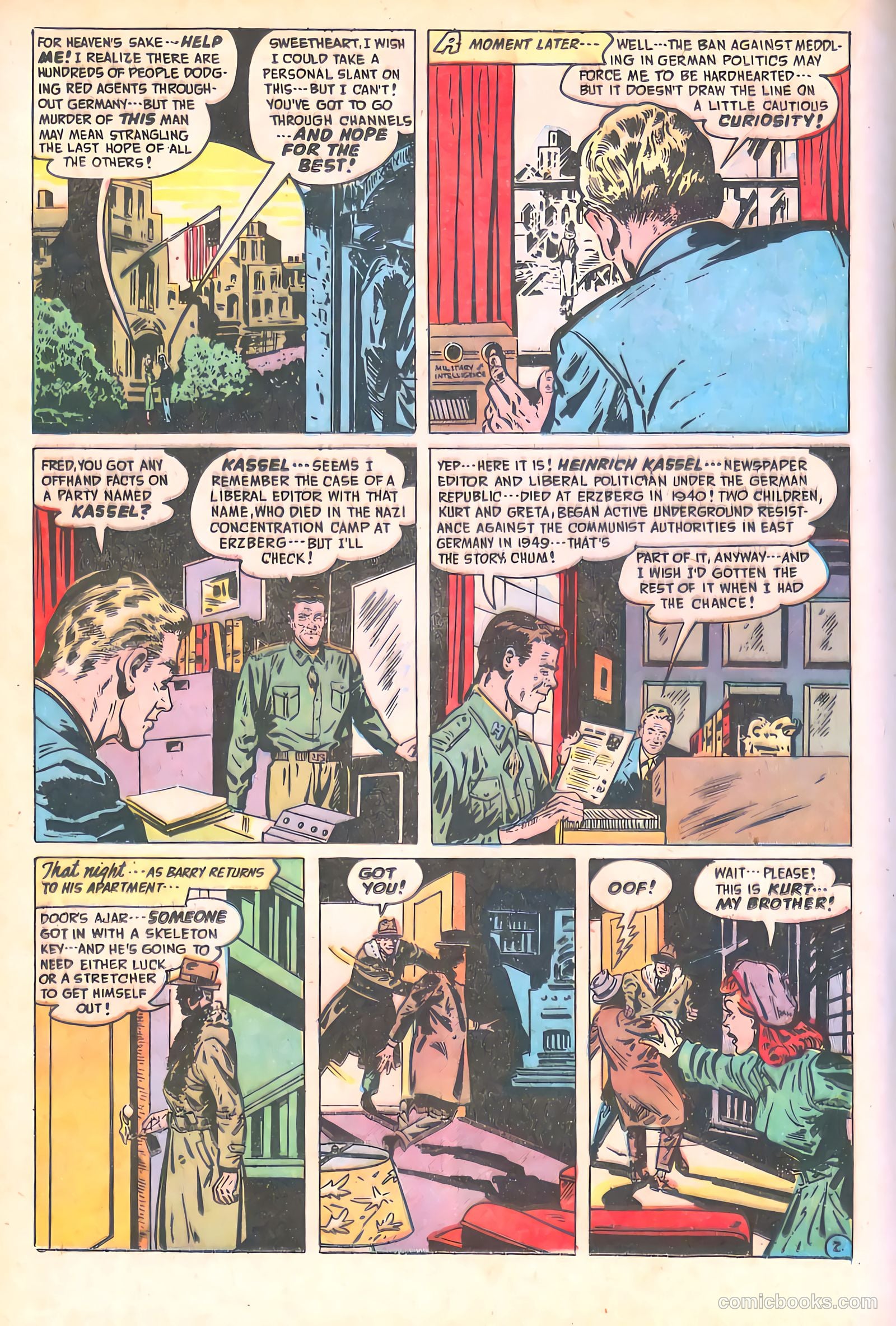 Spy-Hunters #14 (1951) — page 28 of 52