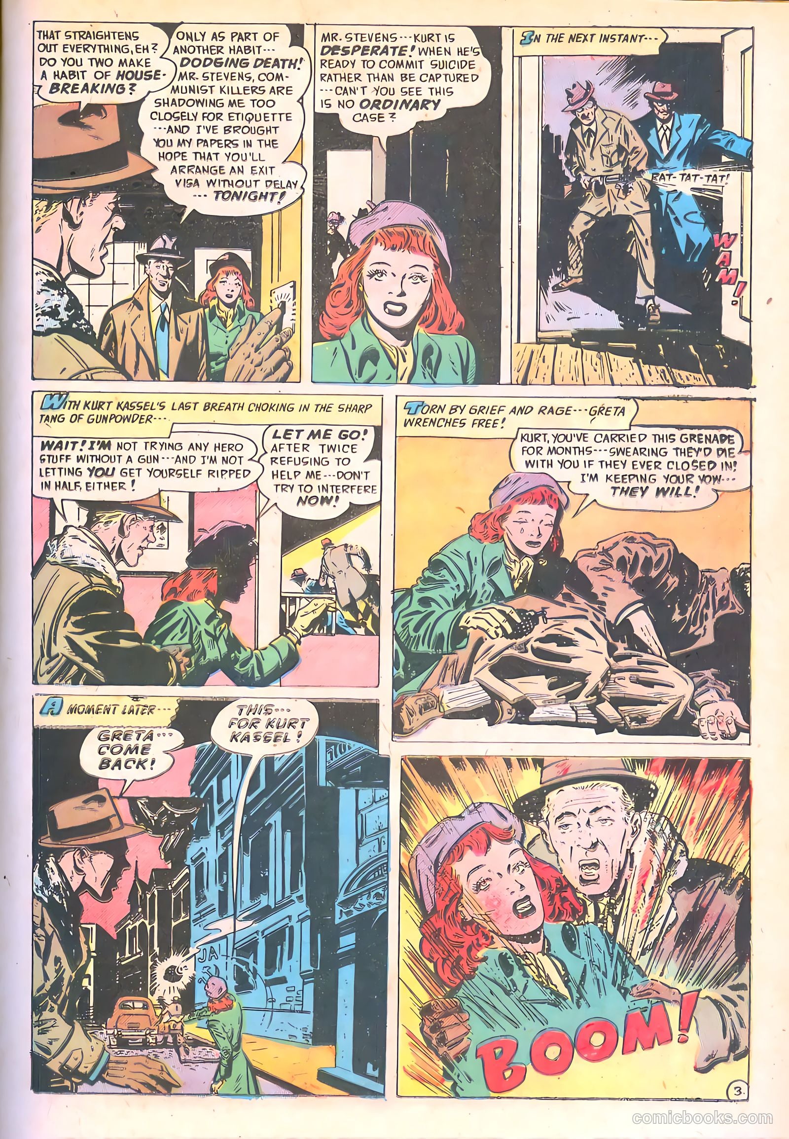 Spy-Hunters #14 (1951) — page 29 of 52
