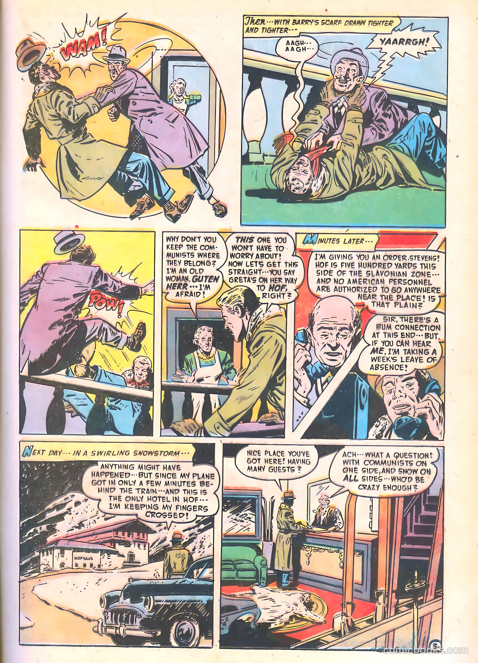 Spy-Hunters #14 (1951) — page 31 of 52