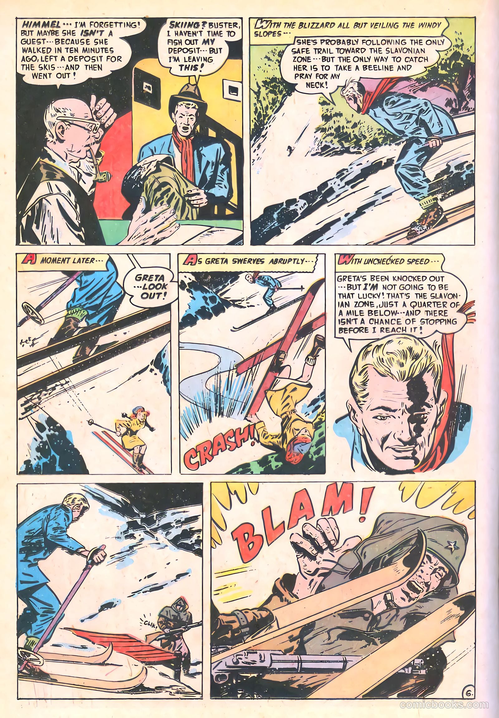 Spy-Hunters #14 (1951) — page 32 of 52