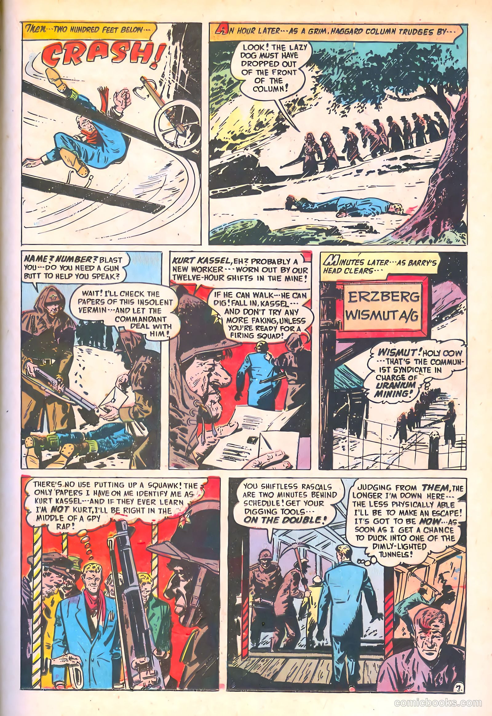 Spy-Hunters #14 (1951) — page 33 of 52