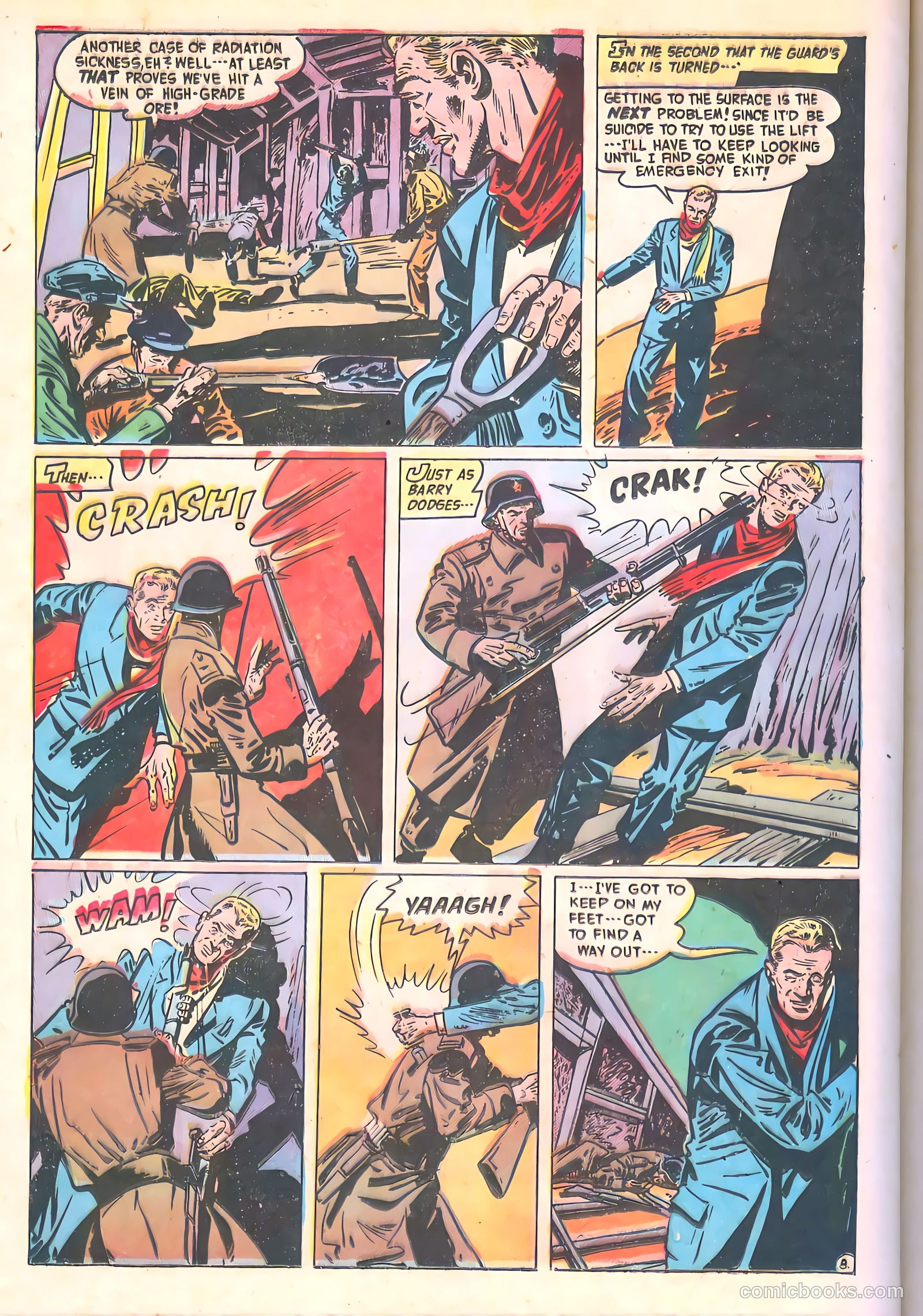 Spy-Hunters #14 (1951) — page 34 of 52