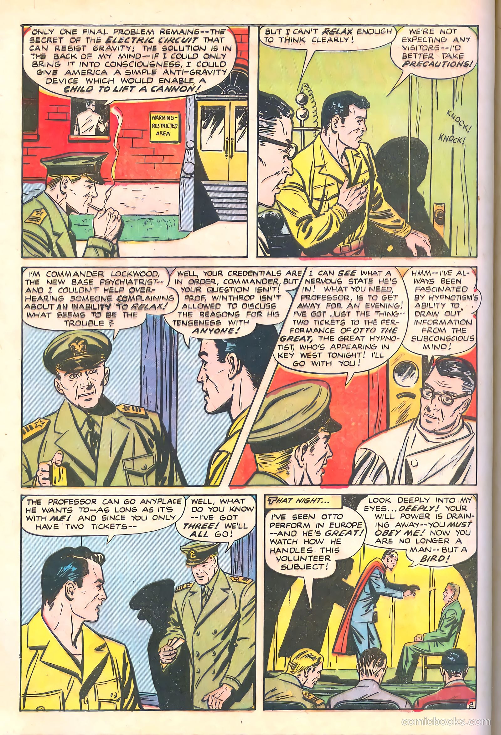 Spy-Hunters #14 (1951) — page 40 of 52