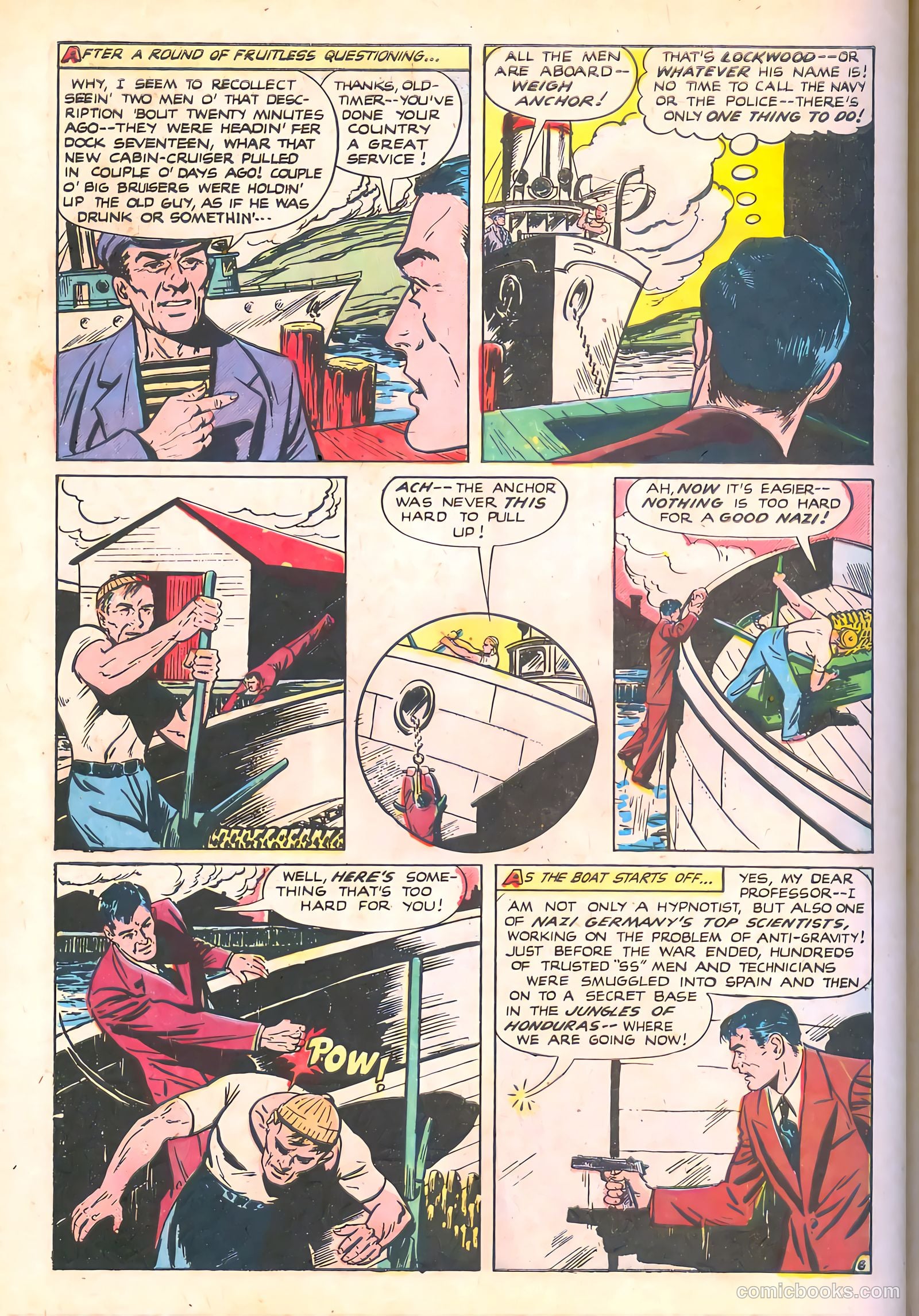 Spy-Hunters #14 (1951) — page 44 of 52