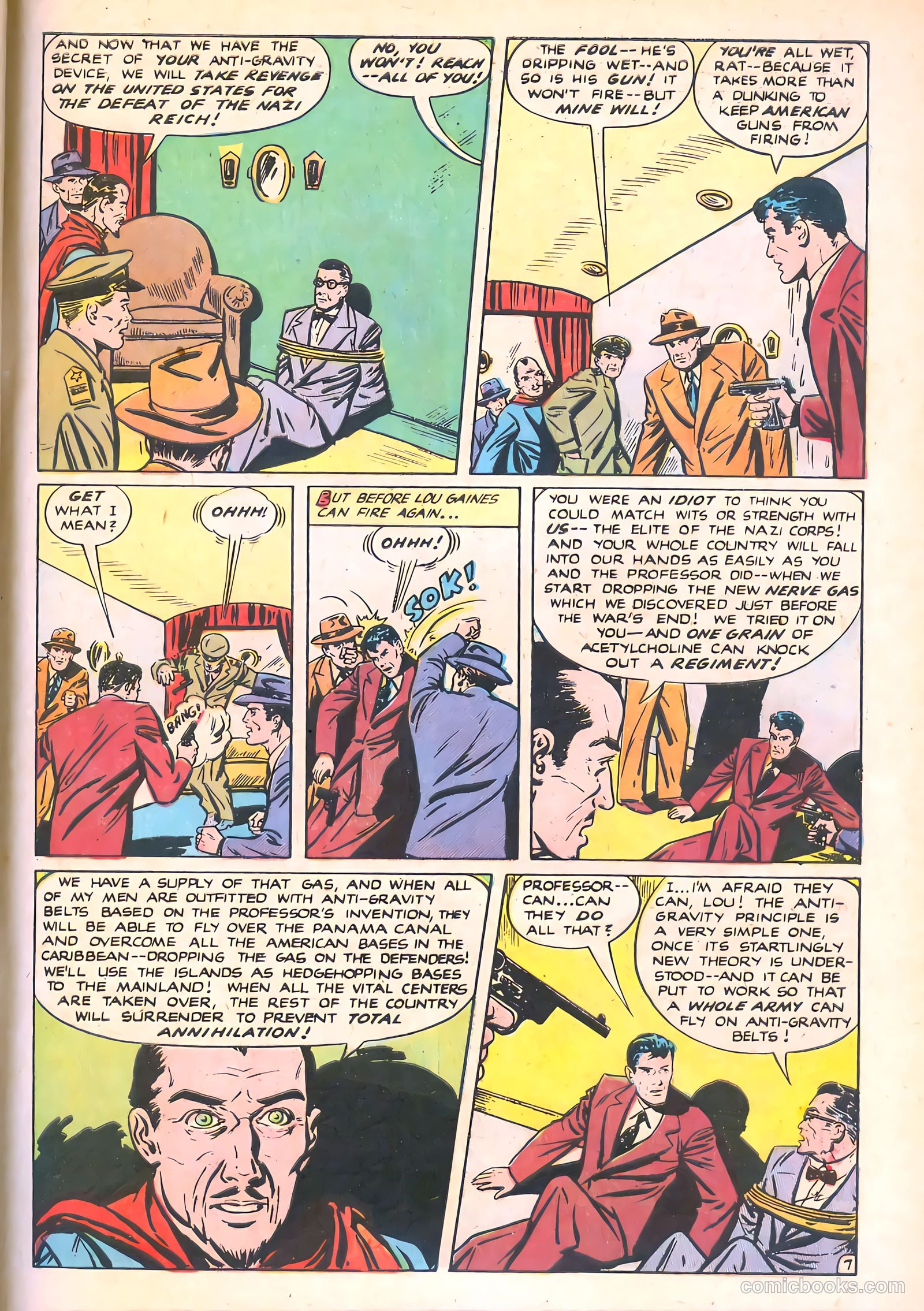 Spy-Hunters #14 (1951) — page 45 of 52