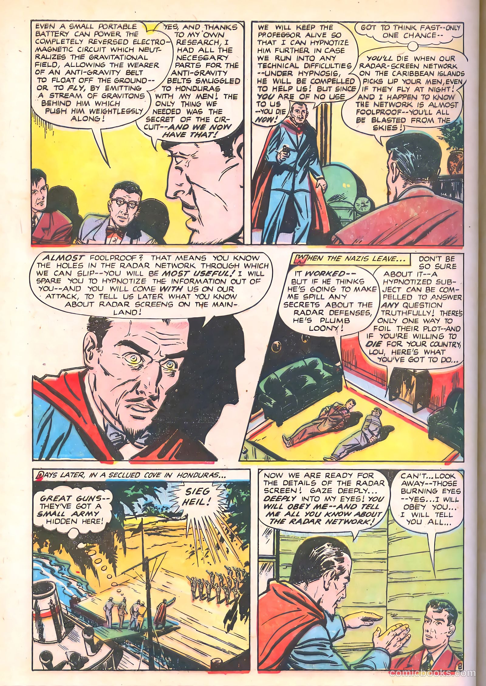 Spy-Hunters #14 (1951) — page 46 of 52