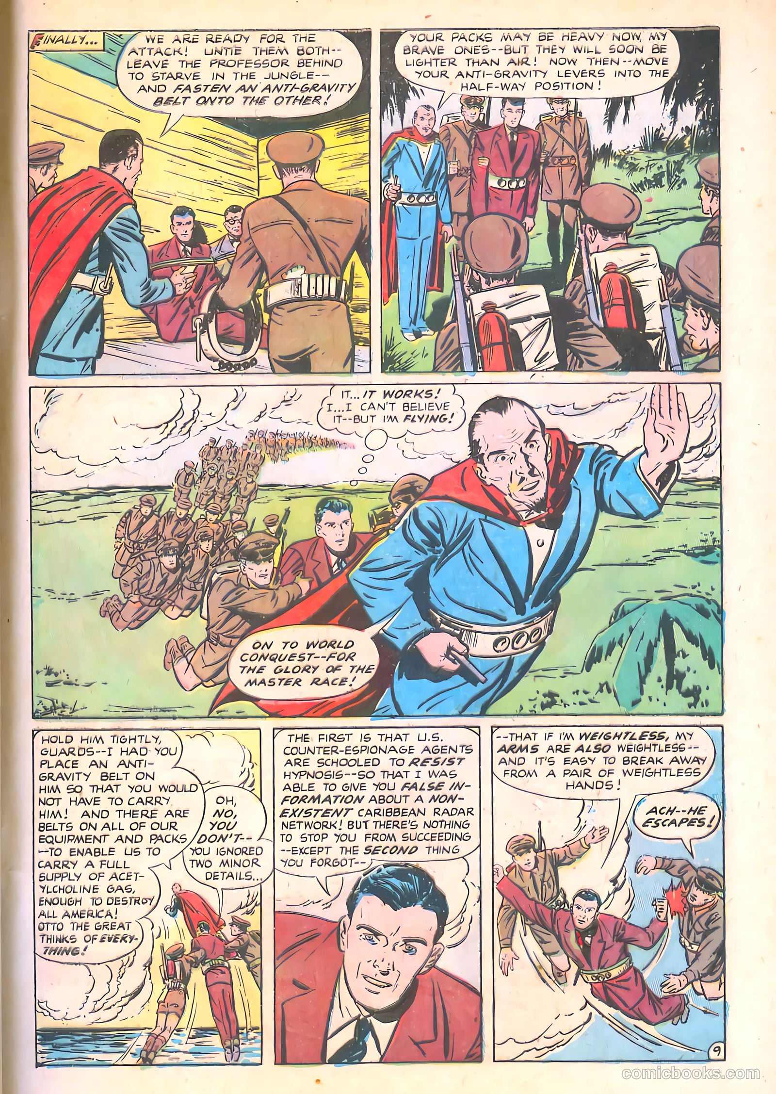 Spy-Hunters #14 (1951) — page 47 of 52