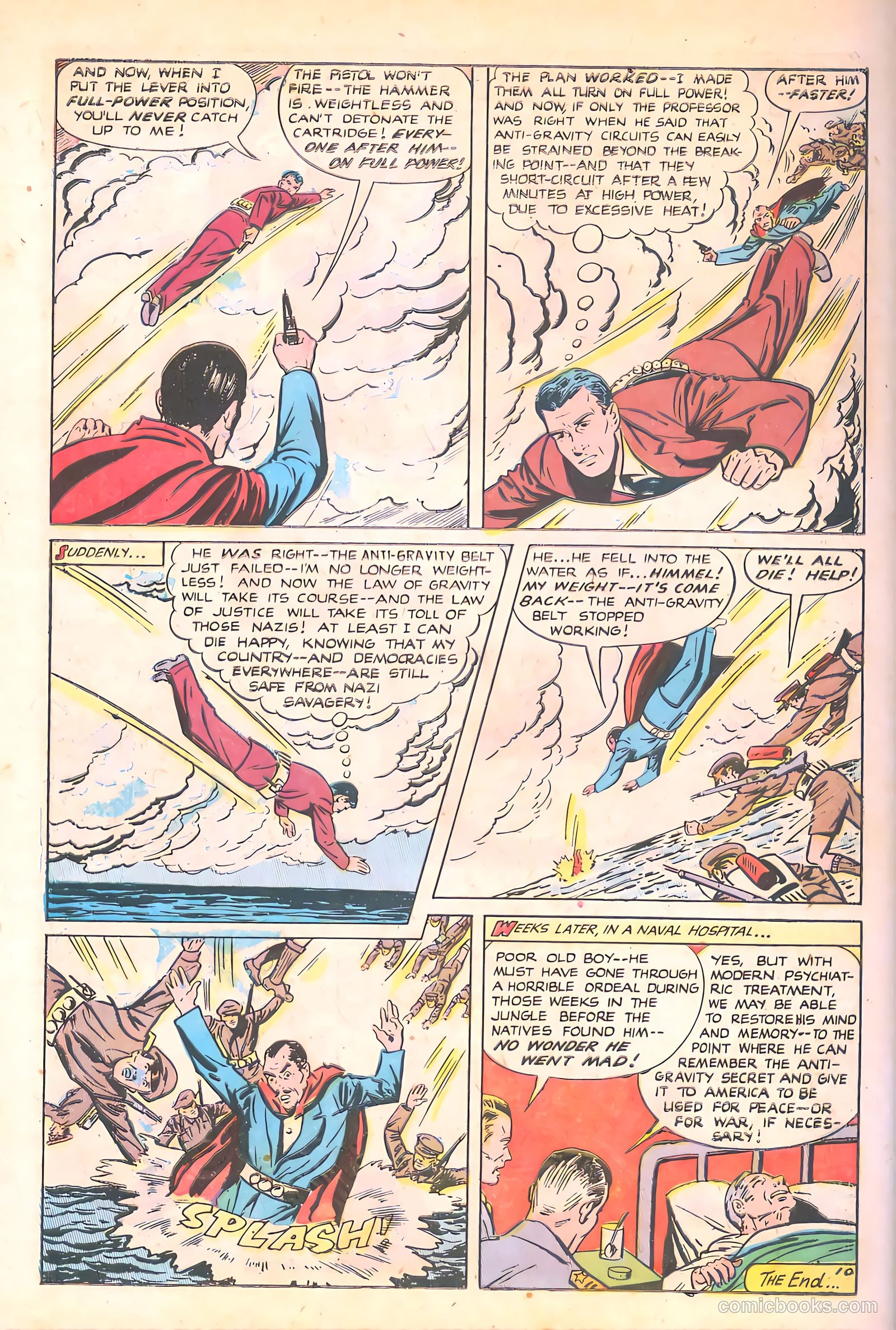 Spy-Hunters #14 (1951) — page 48 of 52
