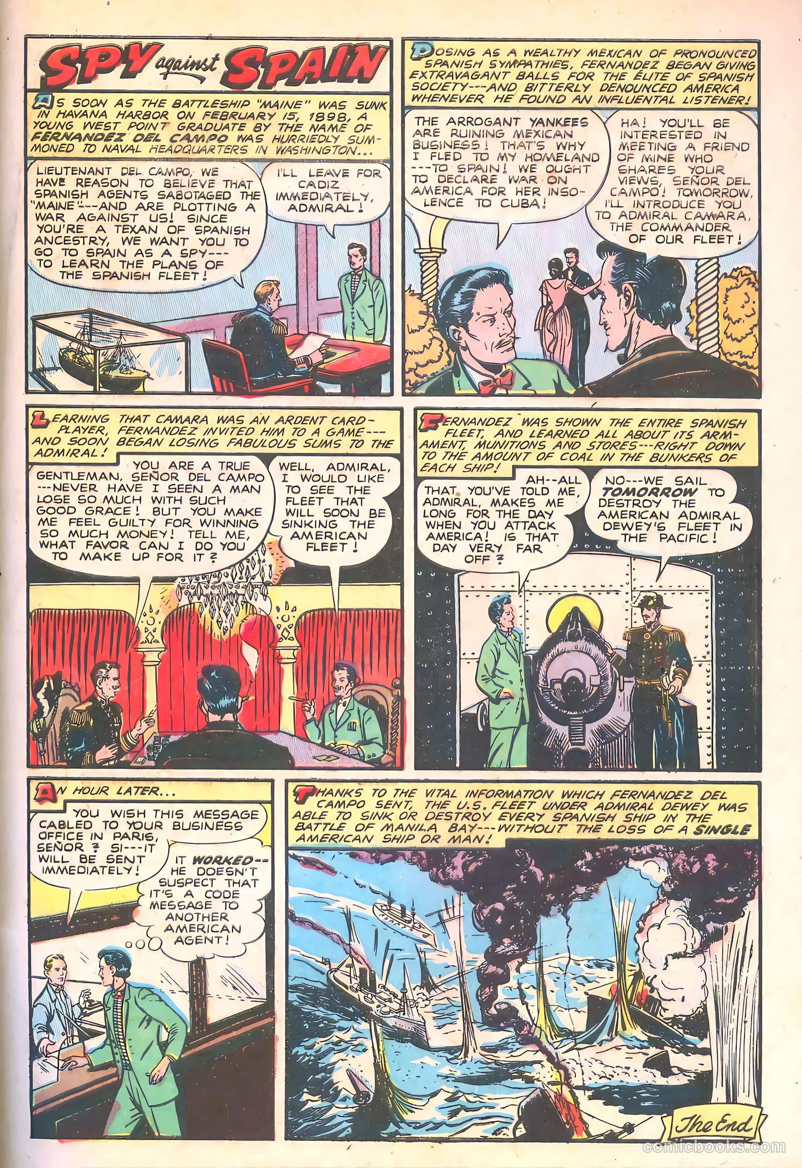 Spy-Hunters #14 (1951) — page 49 of 52