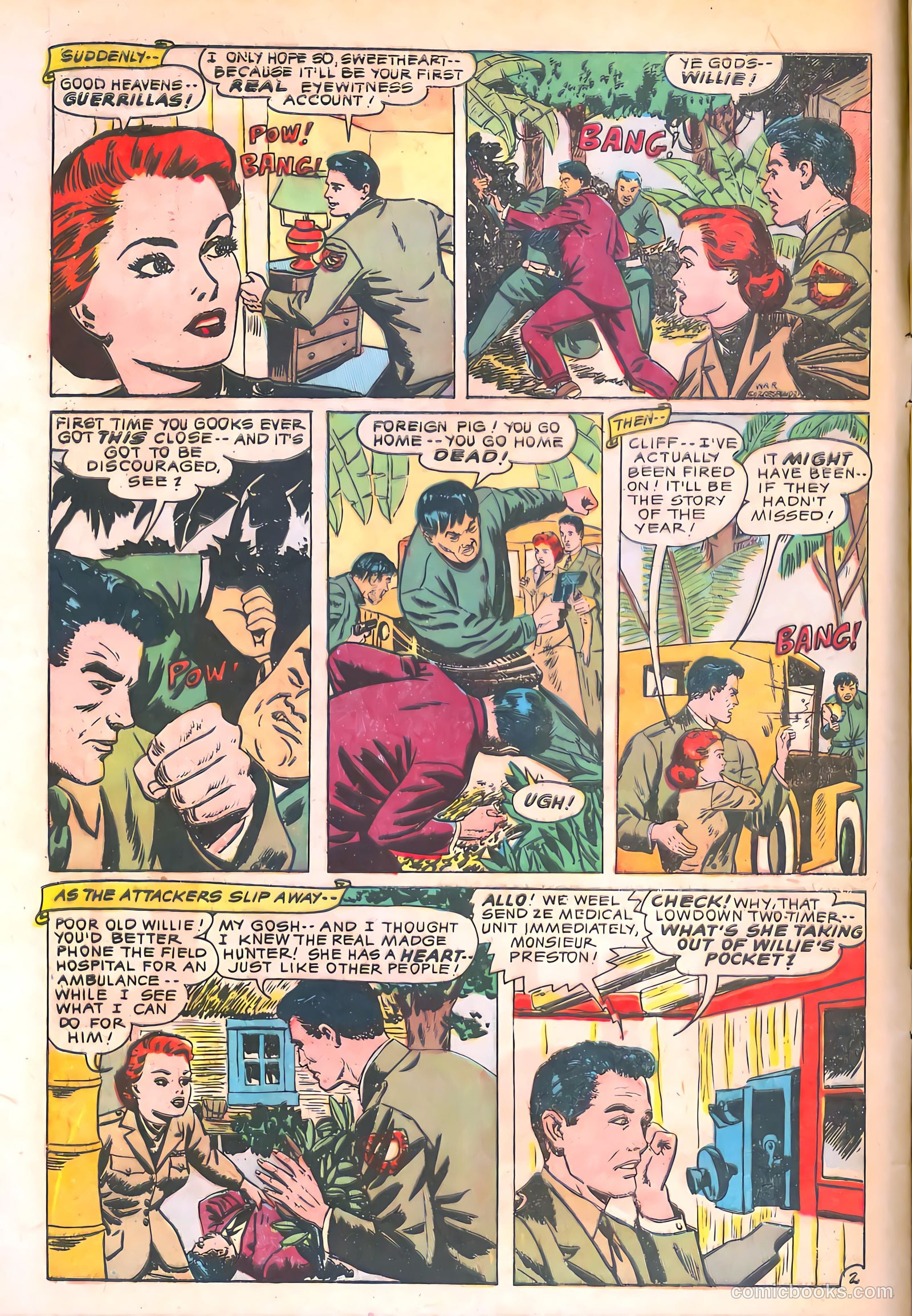 Spy-Hunters #15 (1951) — page 4 of 36