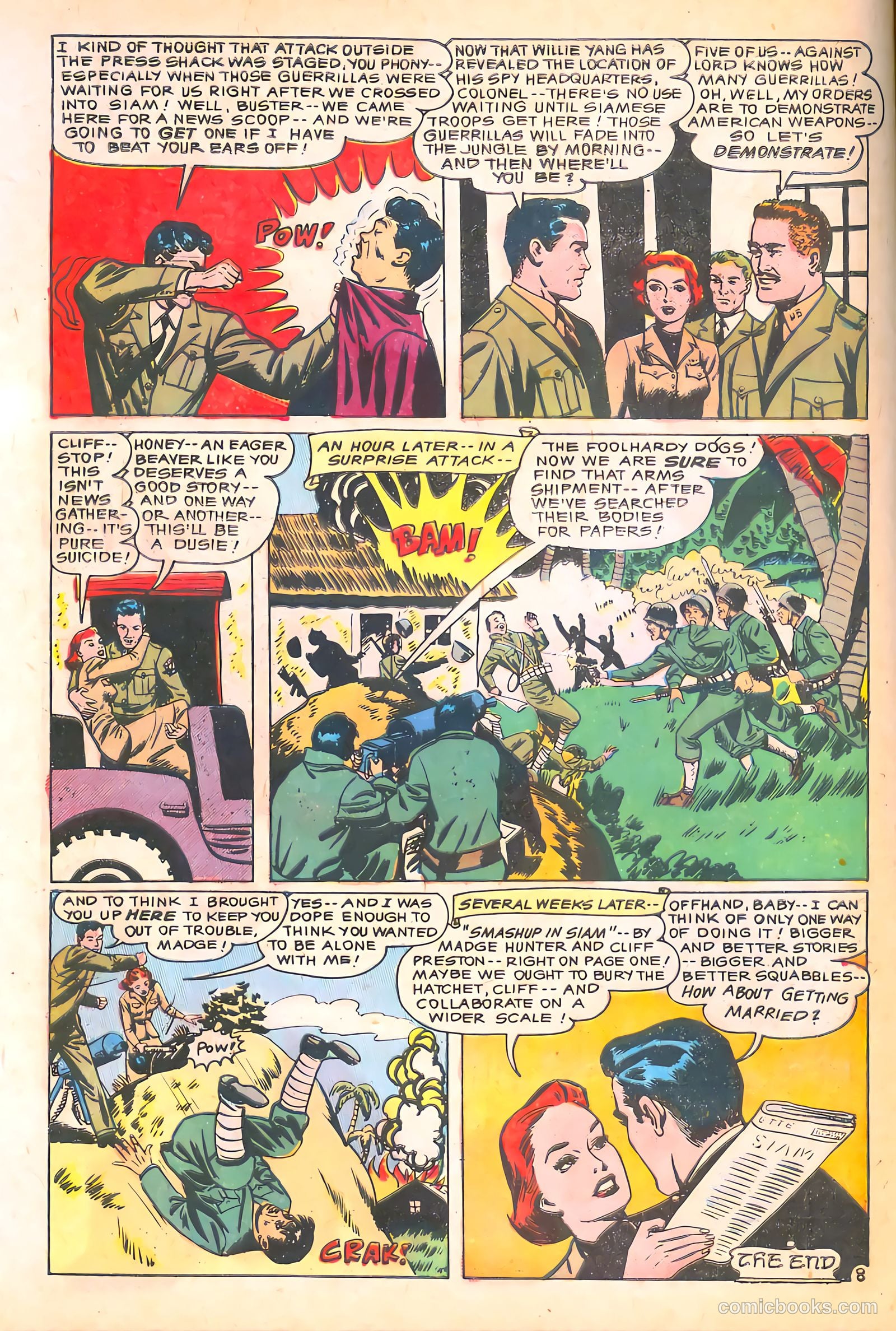 Spy-Hunters #15 (1951) — page 10 of 36