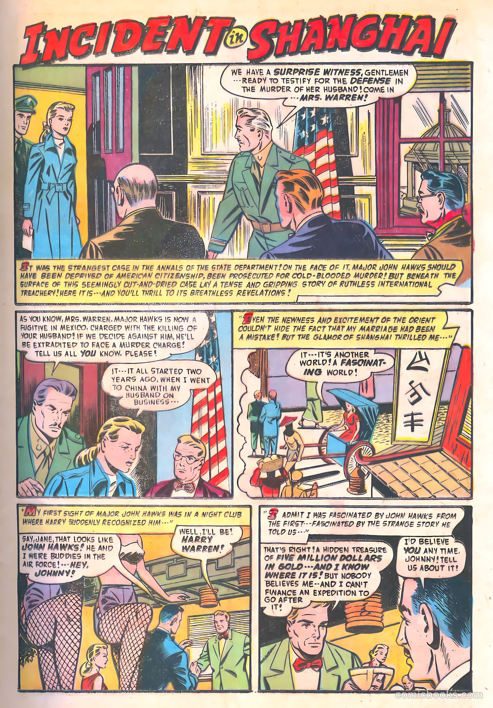 Spy-Hunters #15 (1951) — page 13 of 36