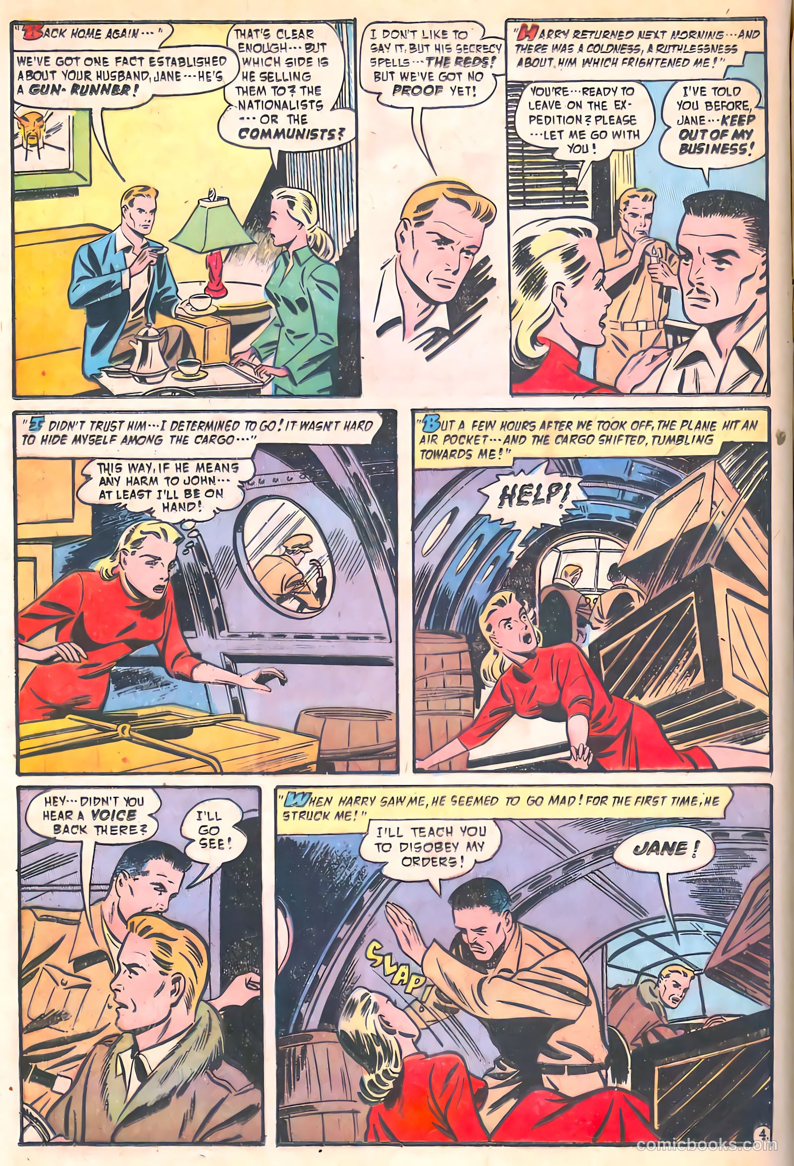Spy-Hunters #15 (1951) — page 16 of 36