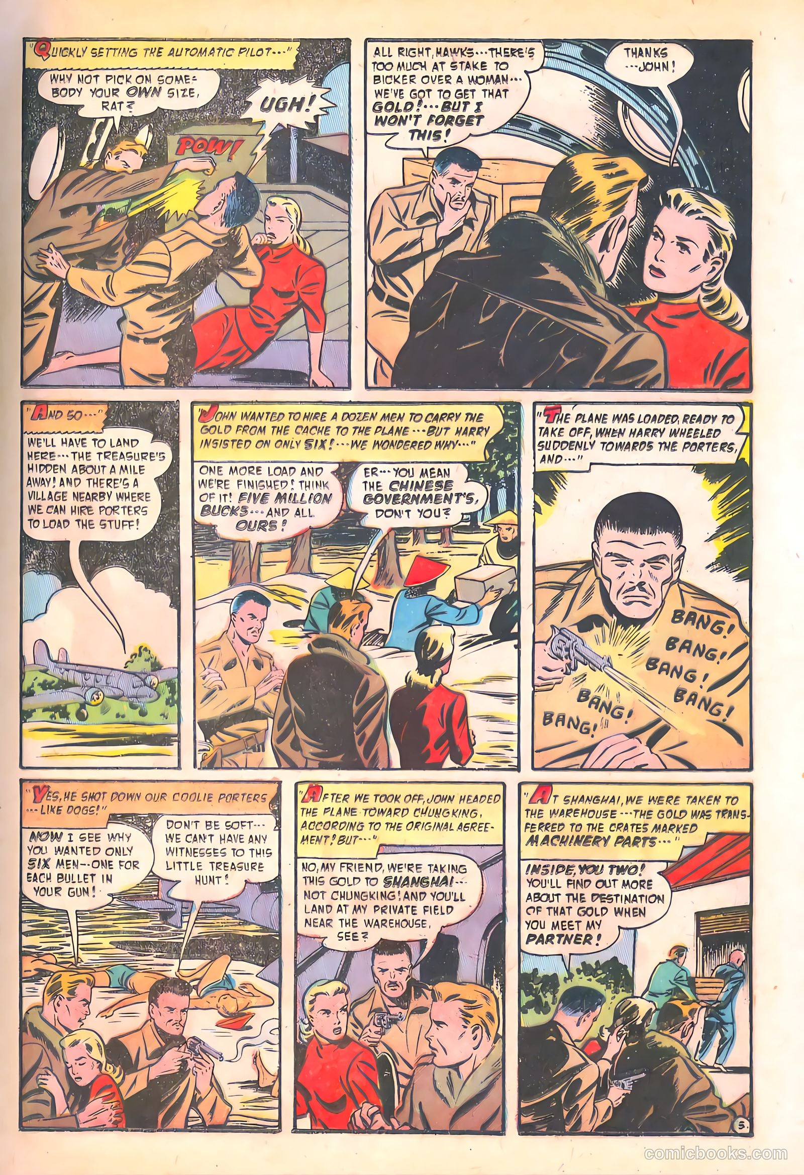 Spy-Hunters #15 (1951) — page 17 of 36