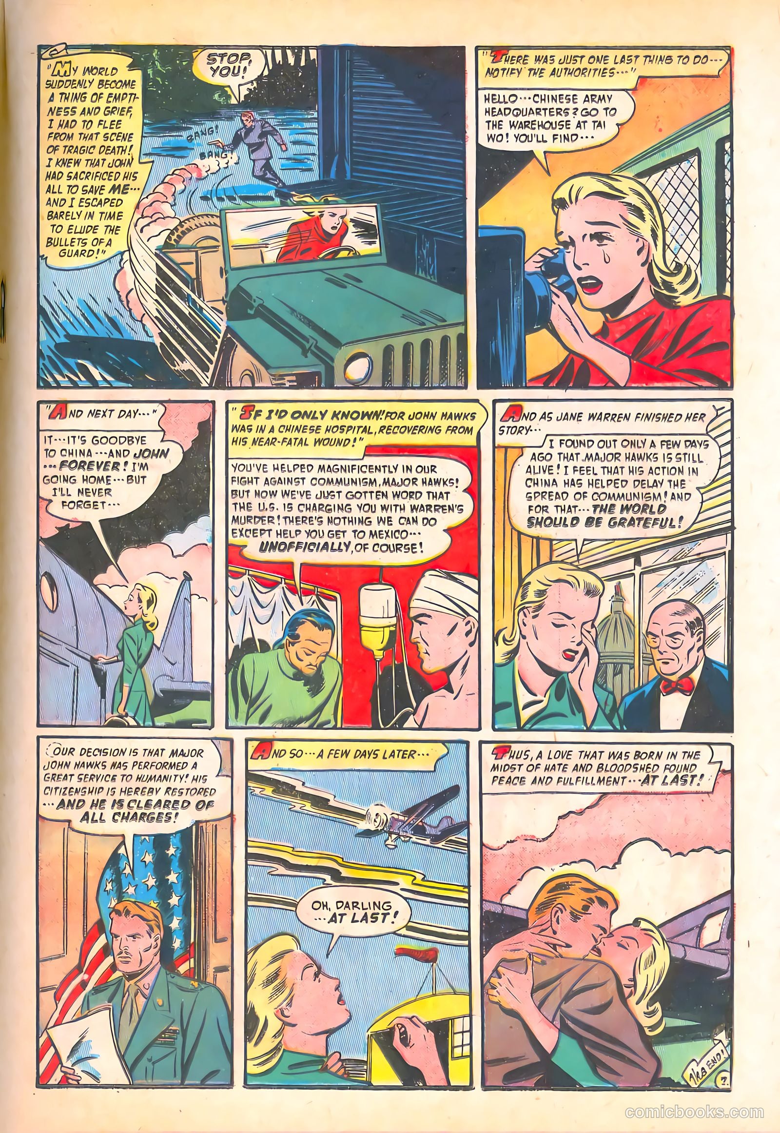 Spy-Hunters #15 (1951) — page 19 of 36