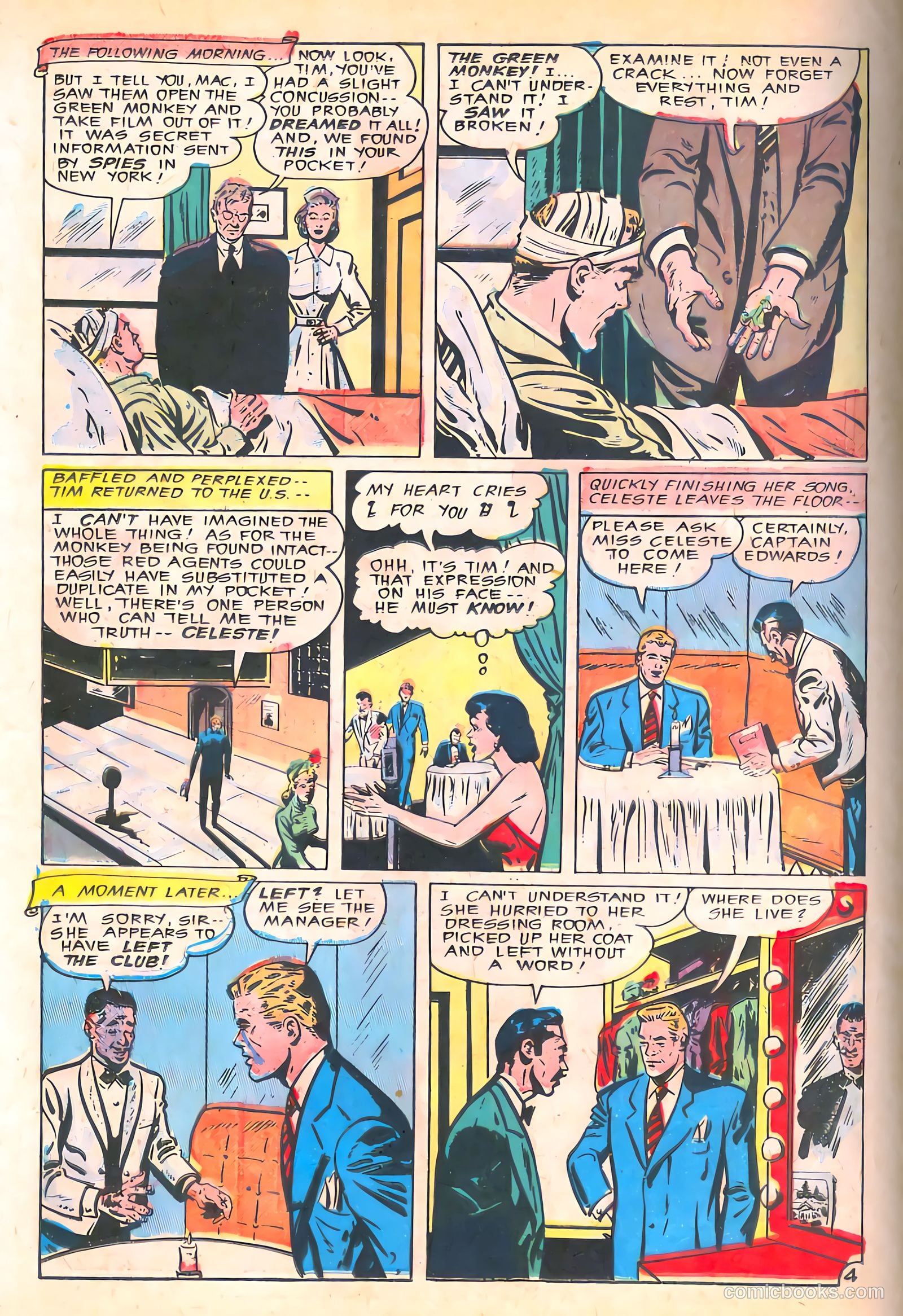 Spy-Hunters #15 (1951) — page 26 of 36