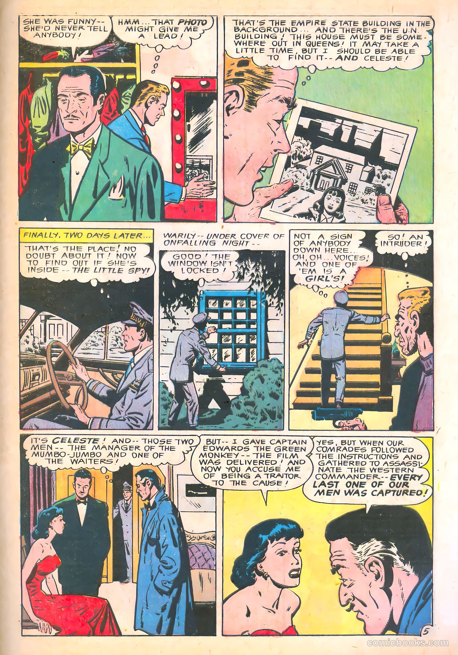 Spy-Hunters #15 (1951) — page 27 of 36