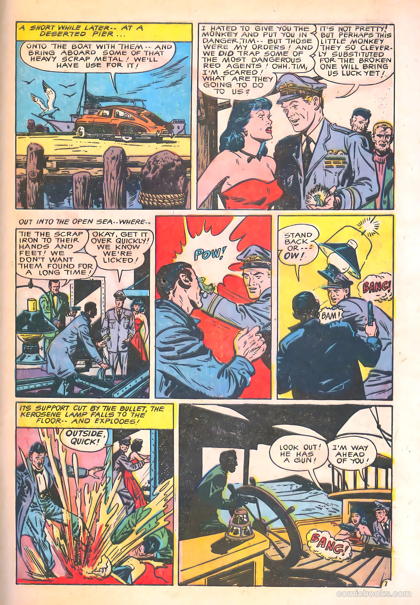 Spy-Hunters #15 (1951) — page 29 of 36