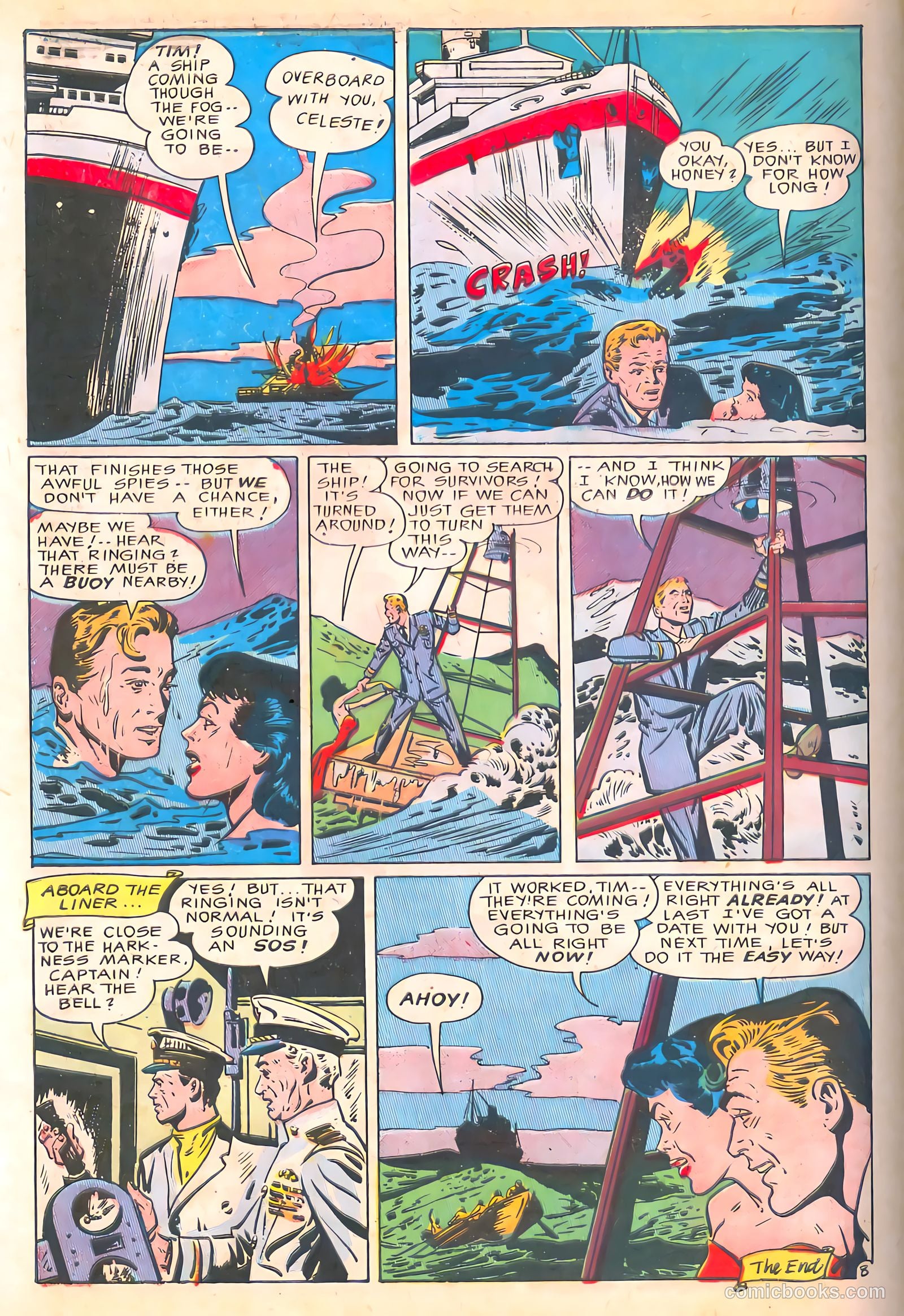 Spy-Hunters #15 (1951) — page 30 of 36