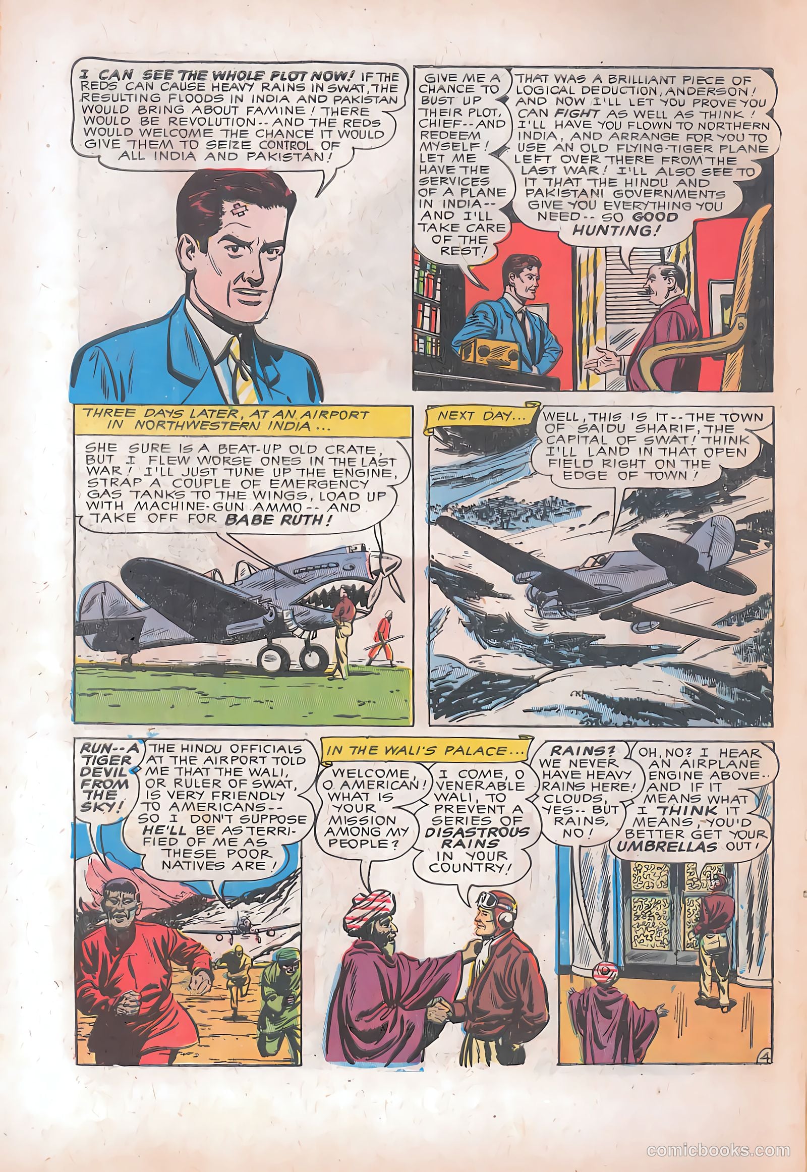 Spy-Hunters #16 (1952) — page 6 of 36