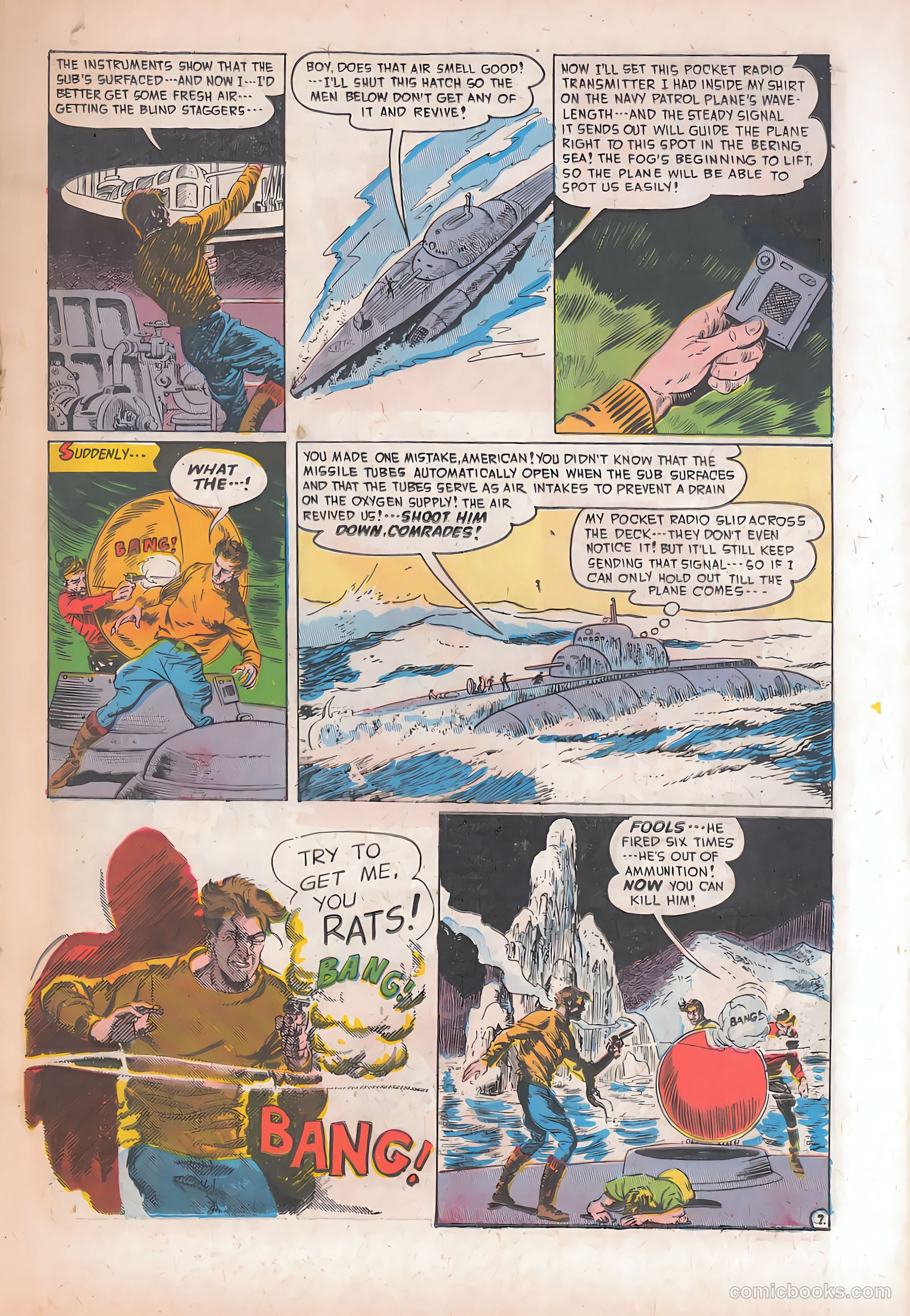 Spy-Hunters #16 (1952) — page 19 of 36