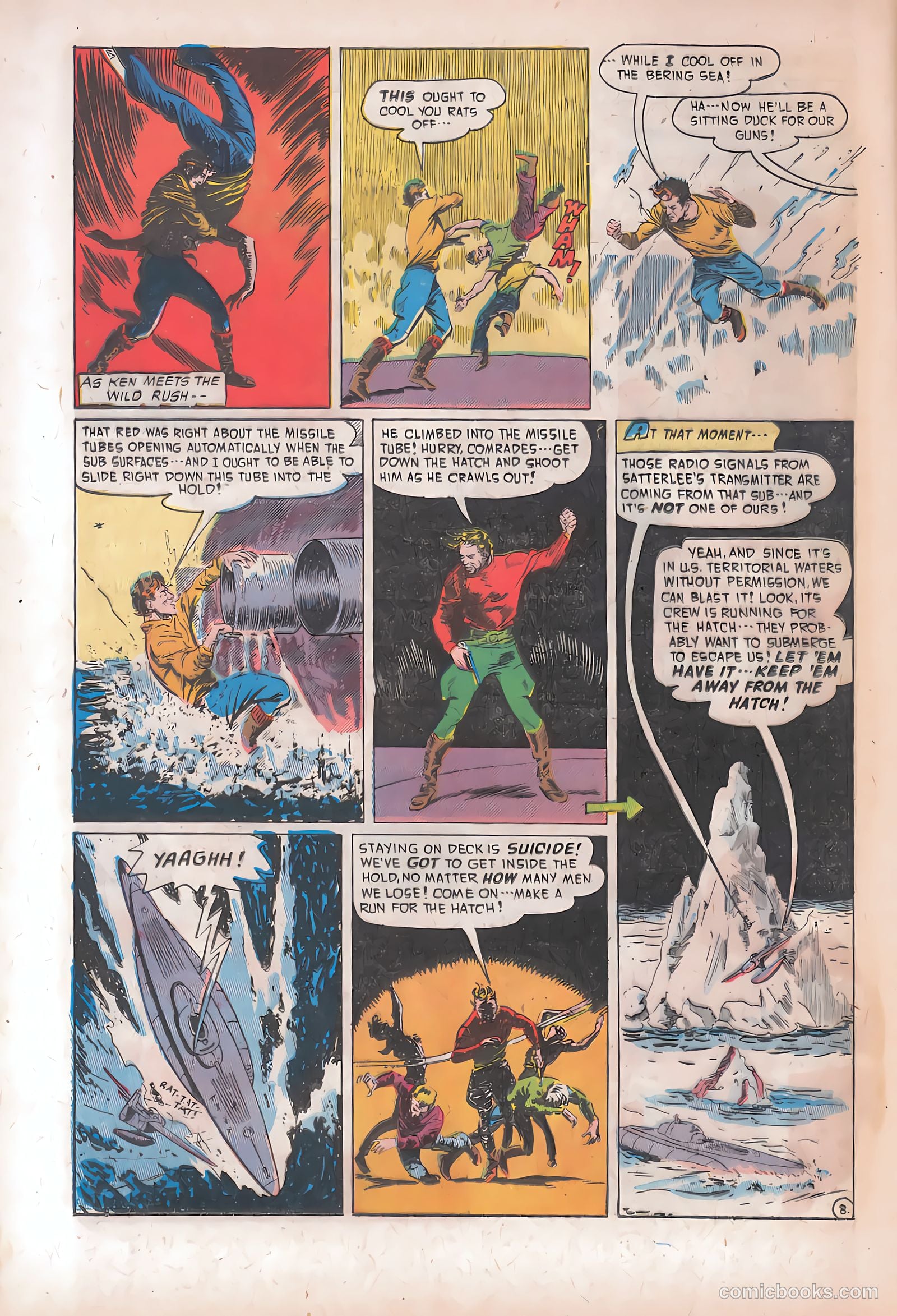 Spy-Hunters #16 (1952) — page 20 of 36