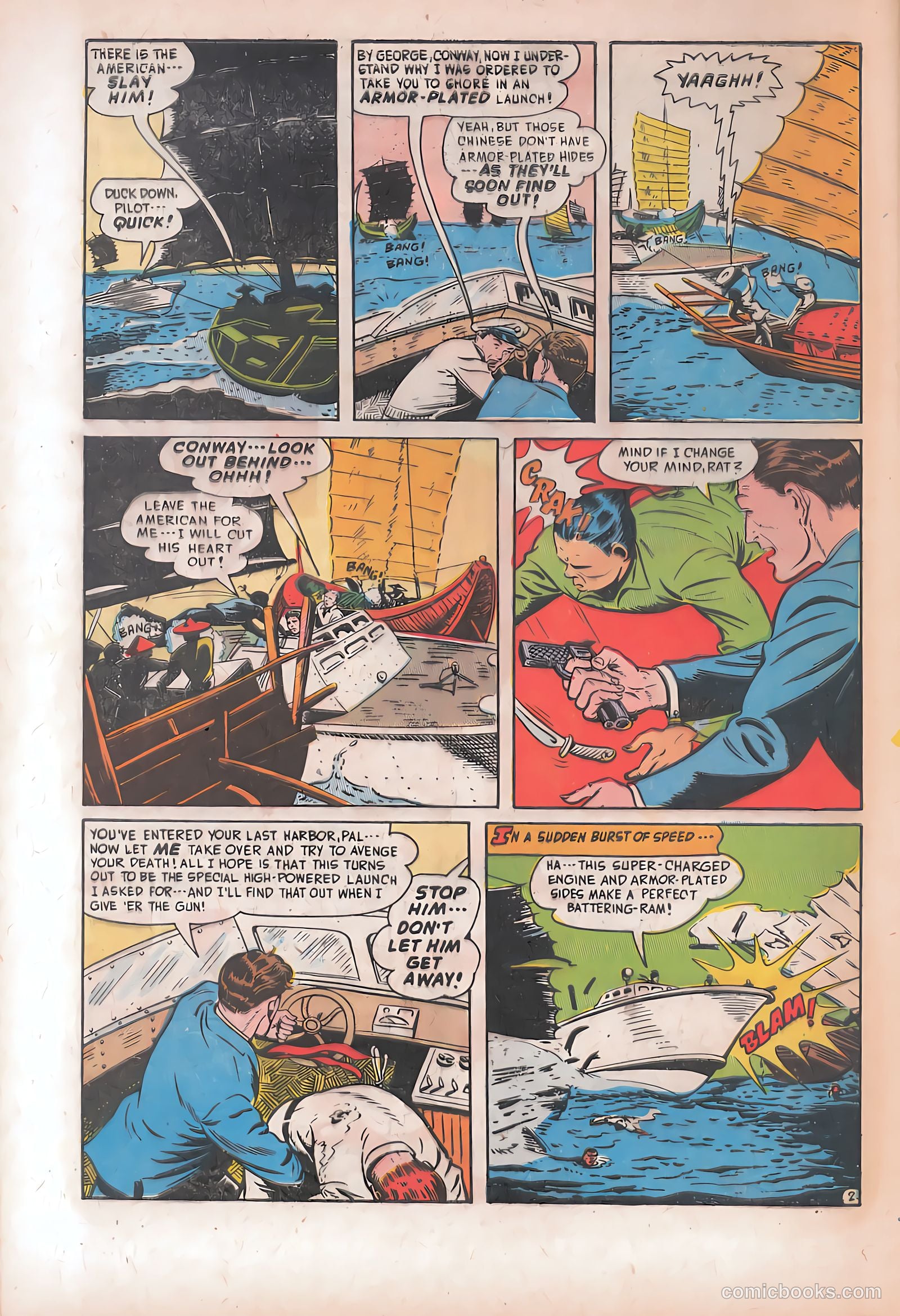 Spy-Hunters #16 (1952) — page 28 of 36