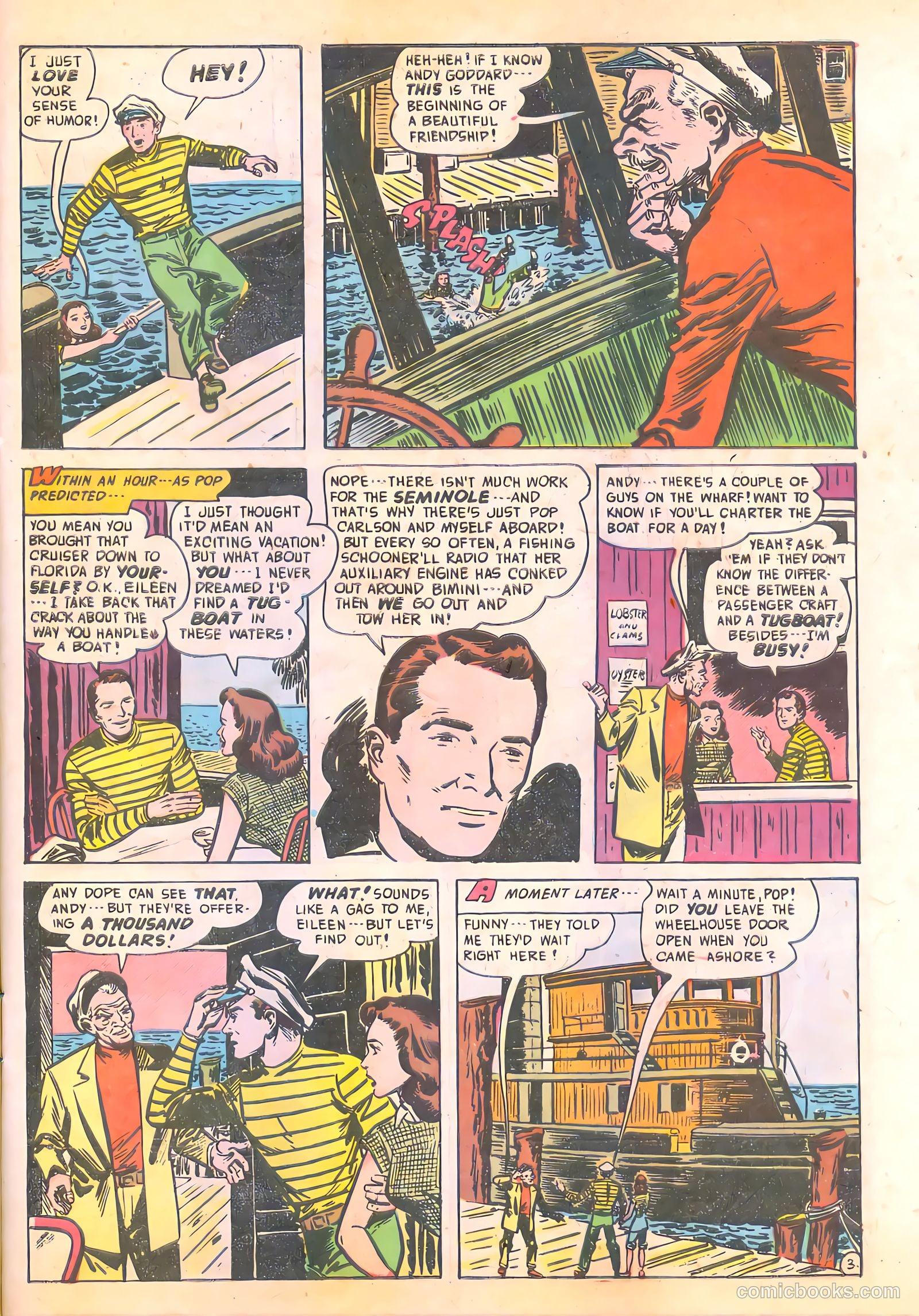Spy-Hunters #17 (1952) — page 5 of 36