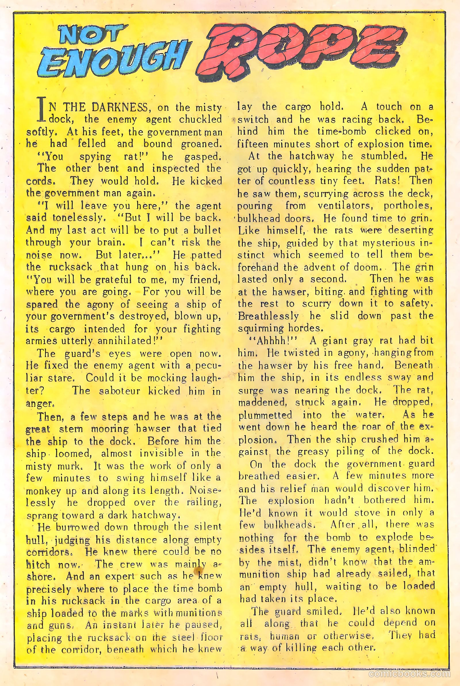 Spy-Hunters #17 (1952) — page 12 of 36