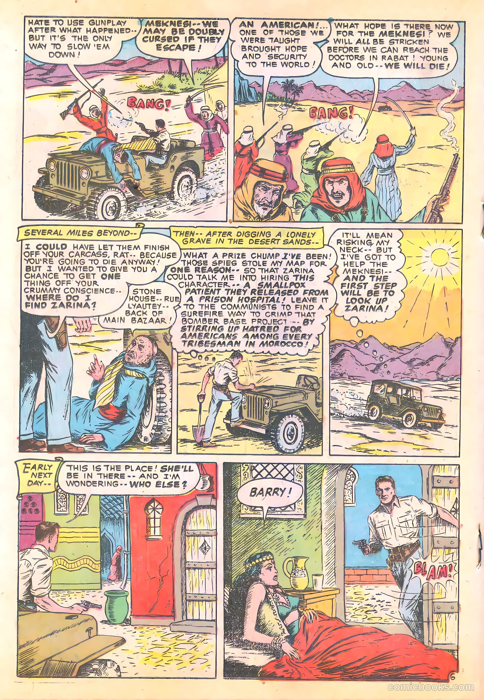 Spy-Hunters #17 (1952) — page 18 of 36