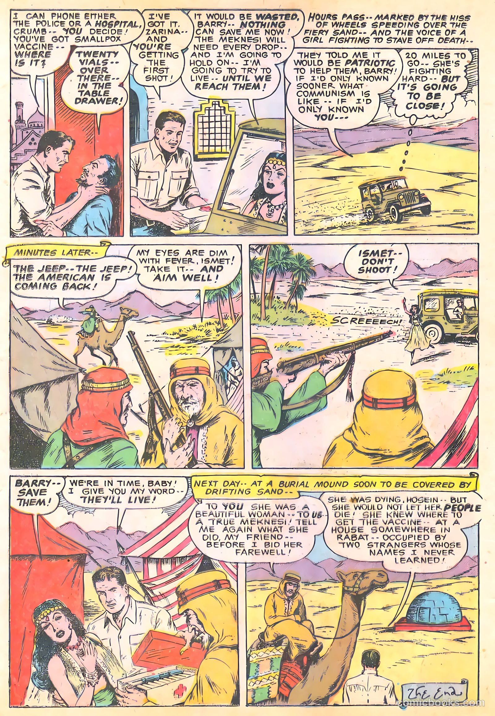 Spy-Hunters #17 (1952) — page 20 of 36
