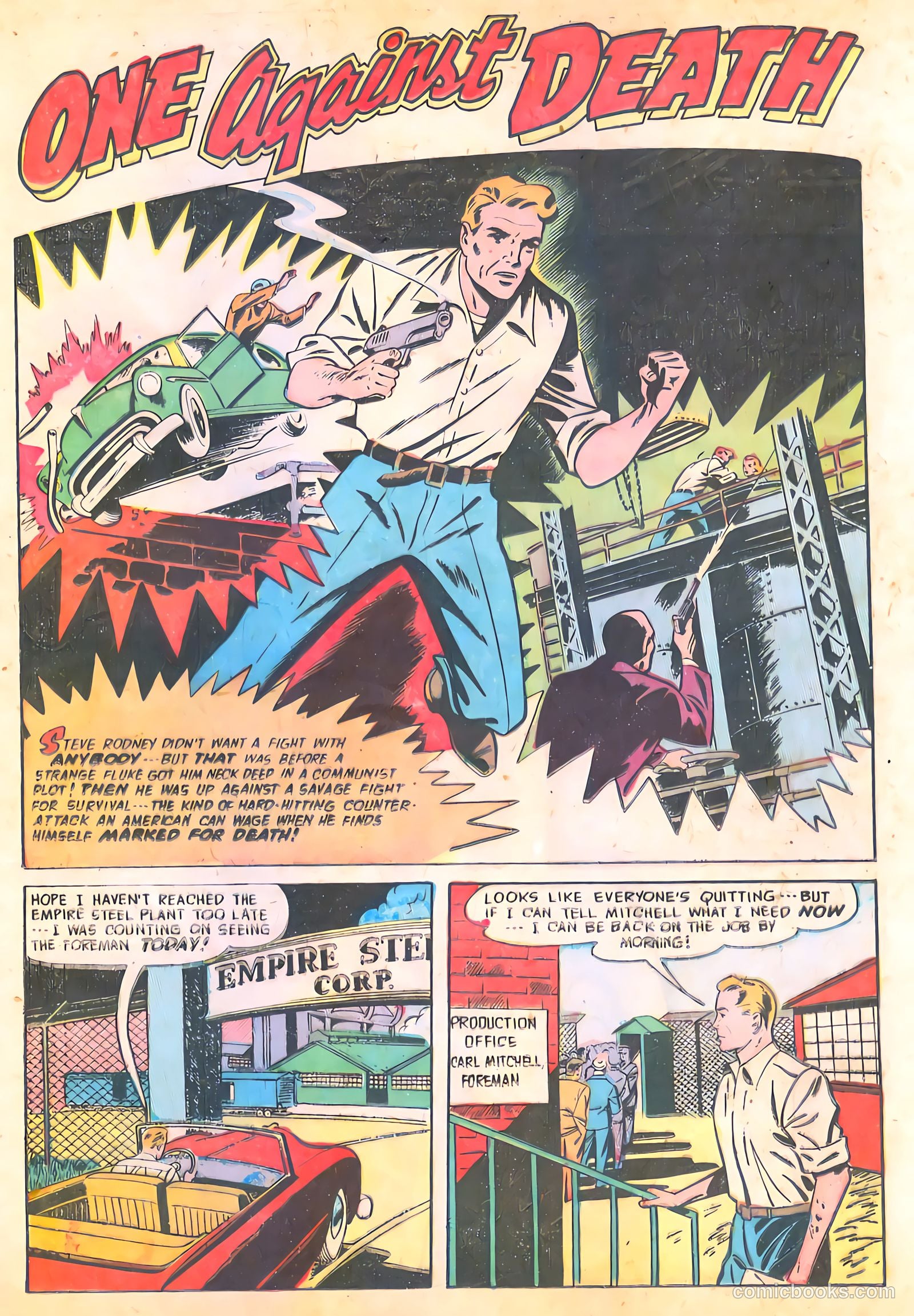 Spy-Hunters #17 (1952) — page 23 of 36