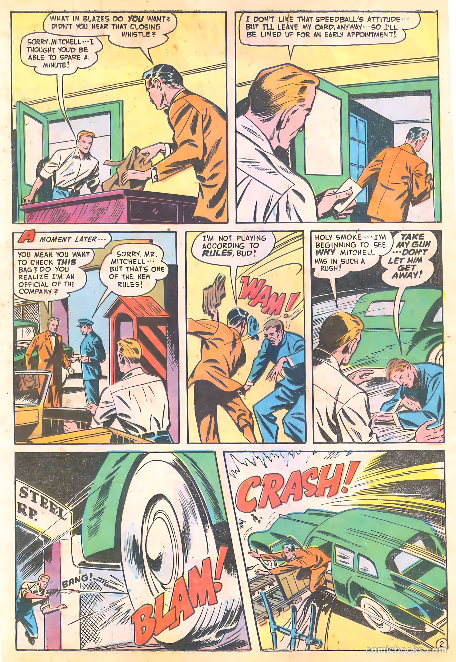 Spy-Hunters #17 (1952) — page 24 of 36