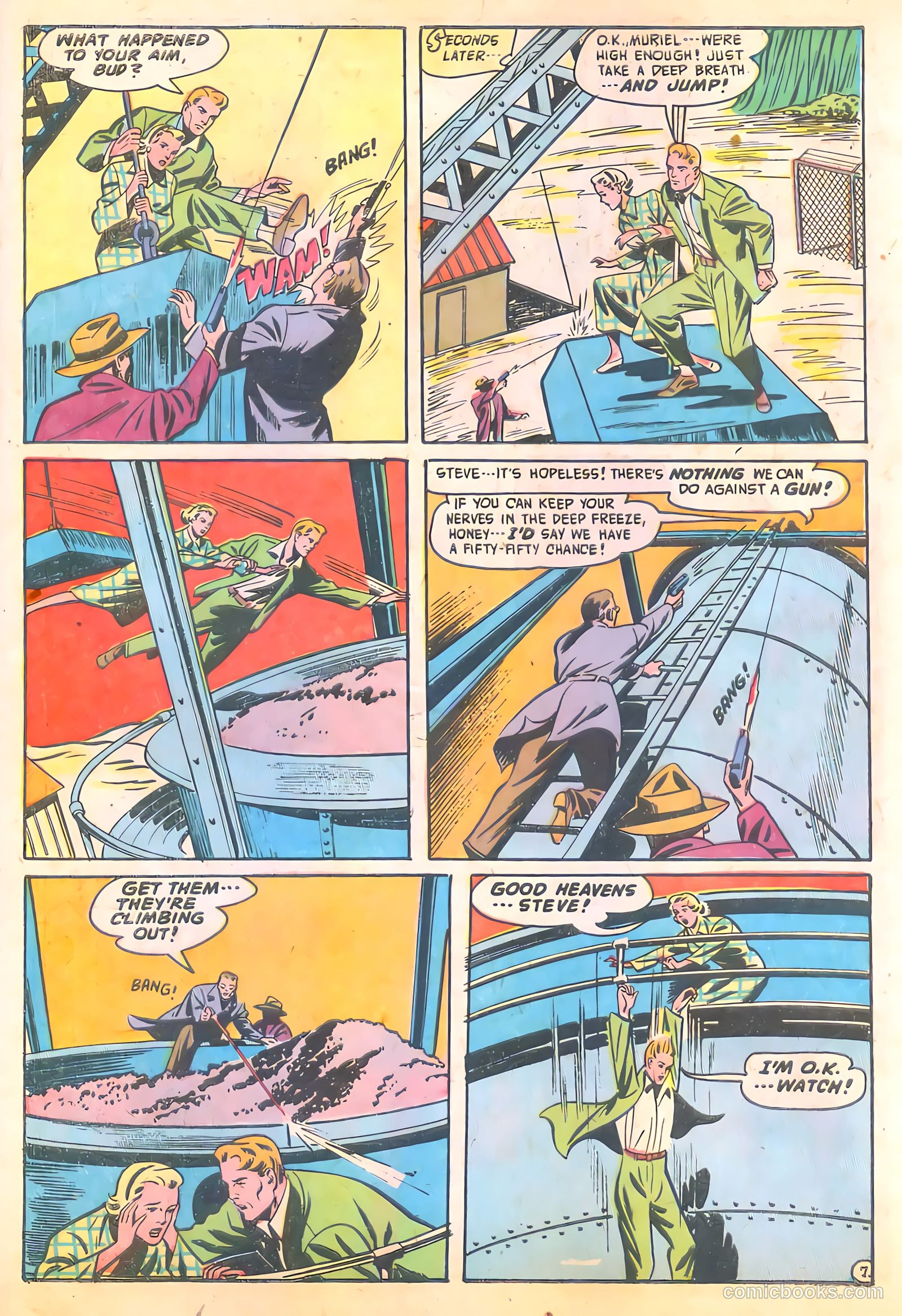 Spy-Hunters #17 (1952) — page 29 of 36