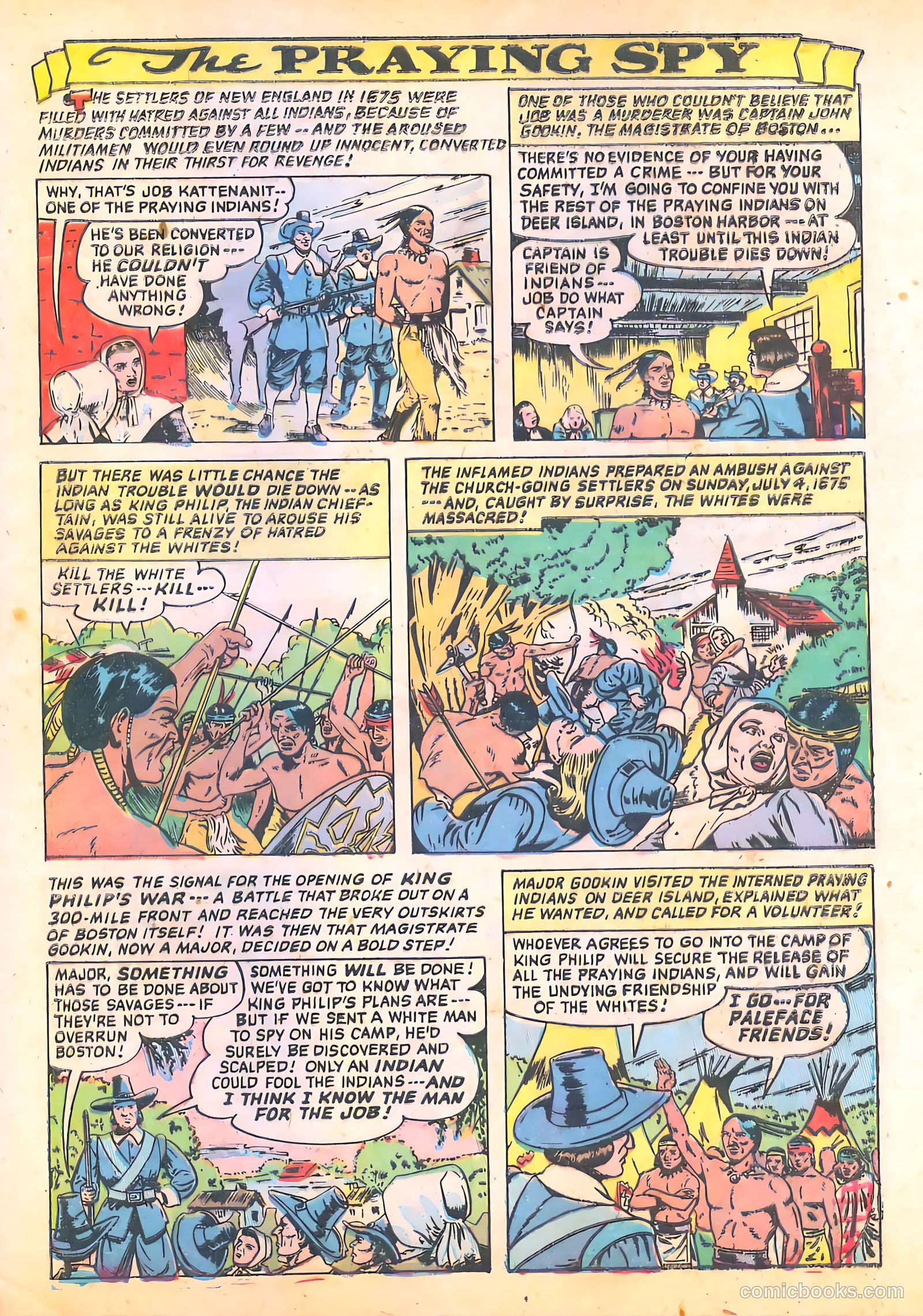 Spy-Hunters #17 (1952) — page 31 of 36