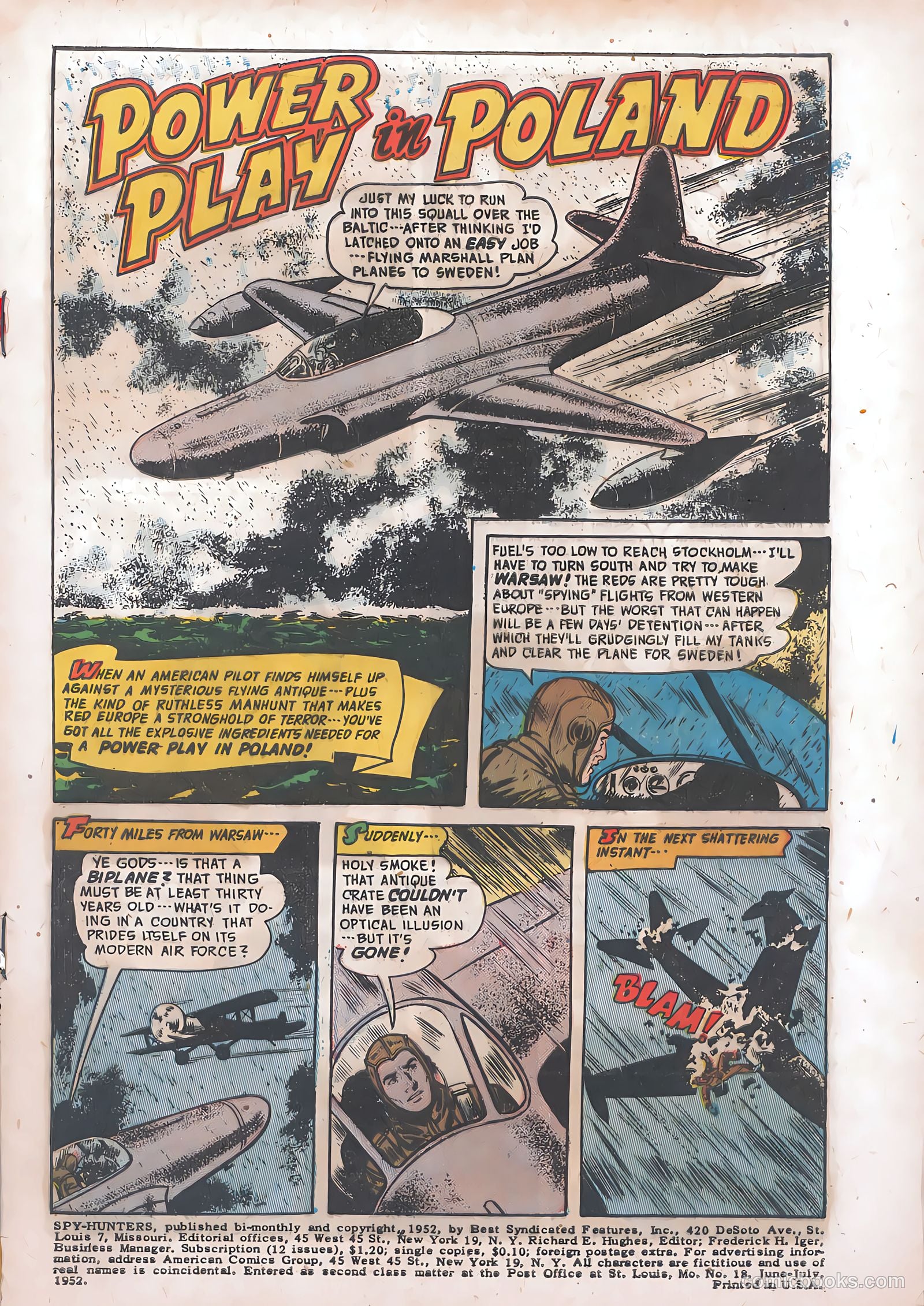 Spy-Hunters #18 (1952) — page 3 of 36