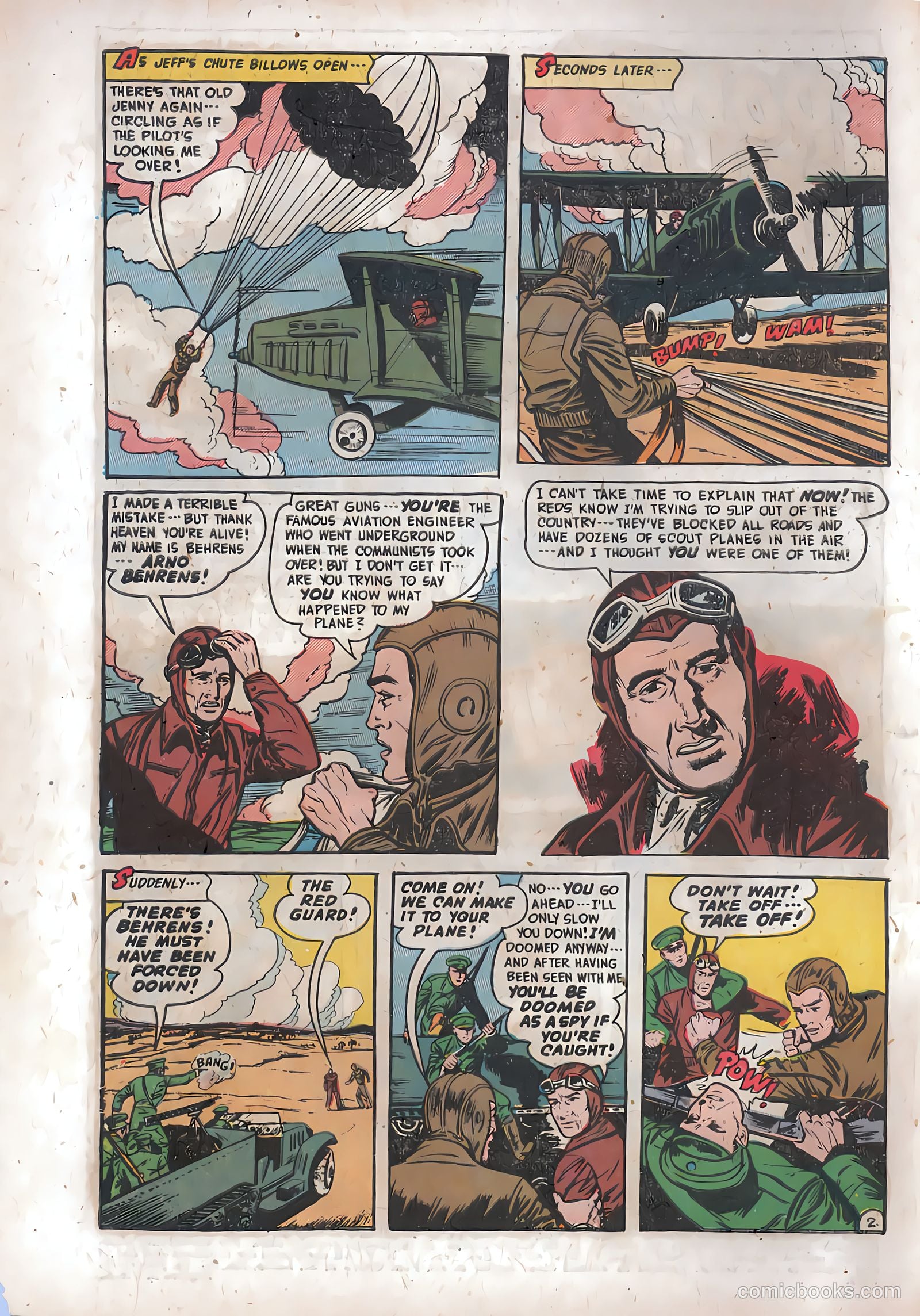 Spy-Hunters #18 (1952) — page 4 of 36