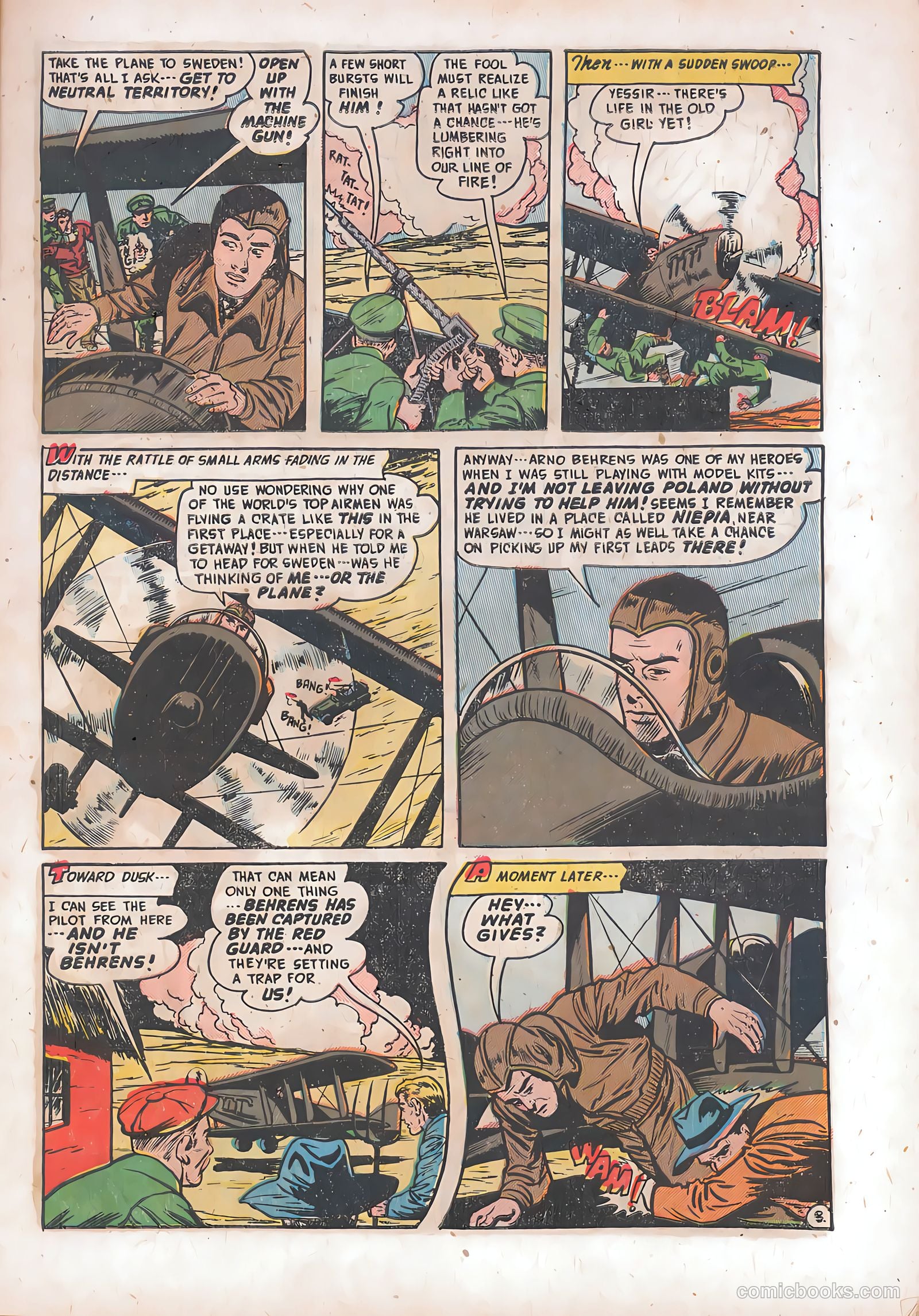 Spy-Hunters #18 (1952) — page 5 of 36