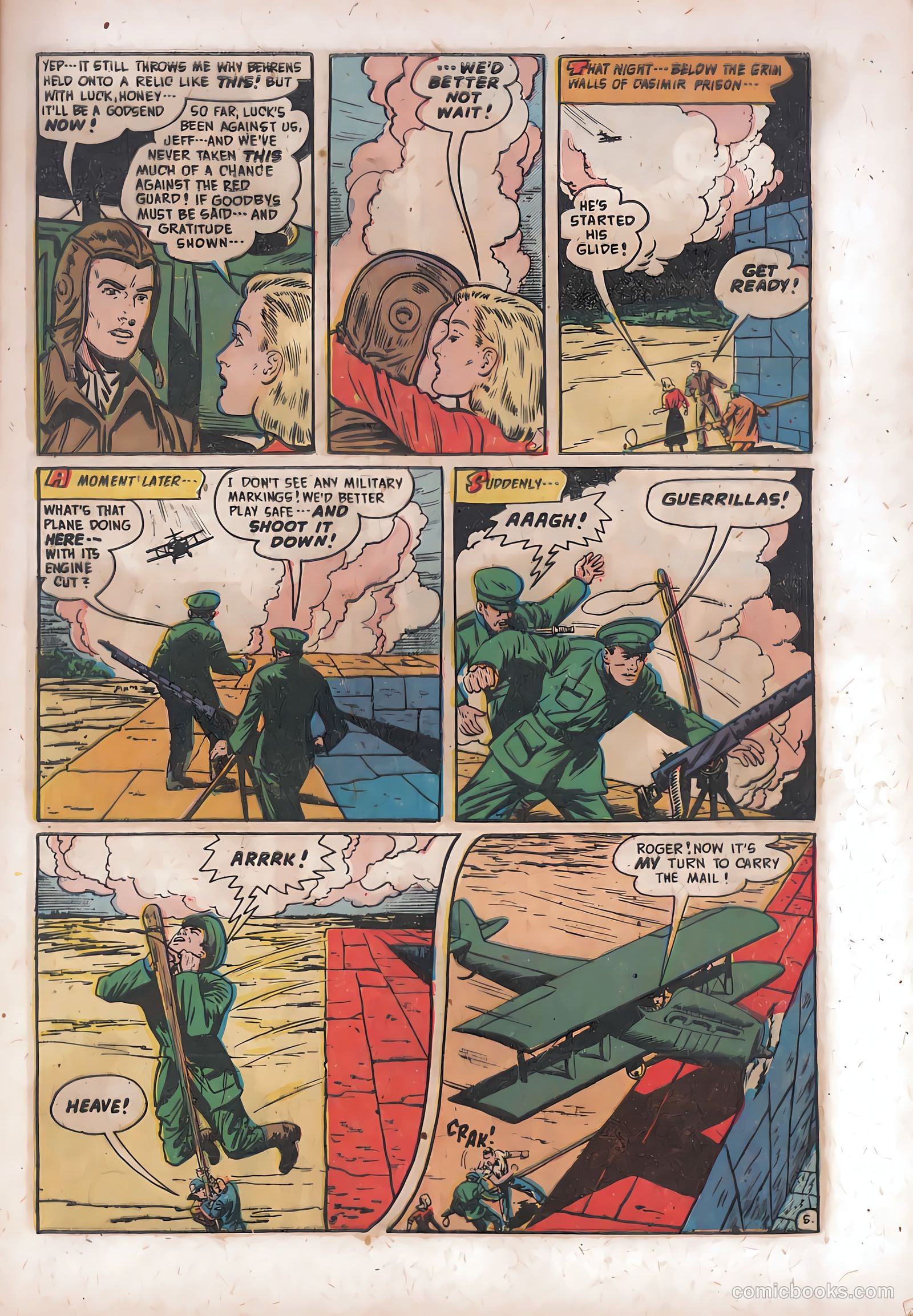 Spy-Hunters #18 (1952) — page 7 of 36