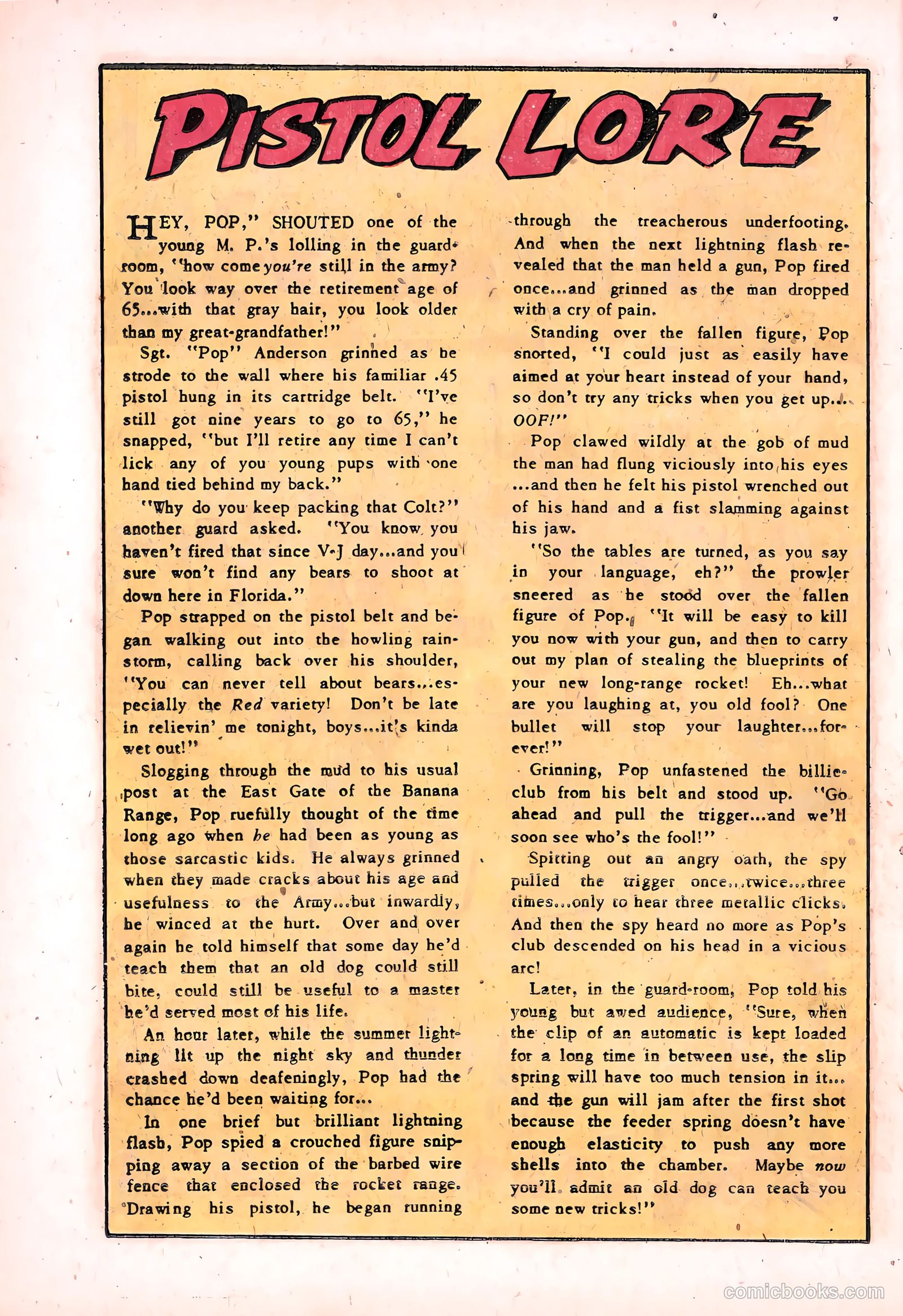 Spy-Hunters #18 (1952) — page 12 of 36