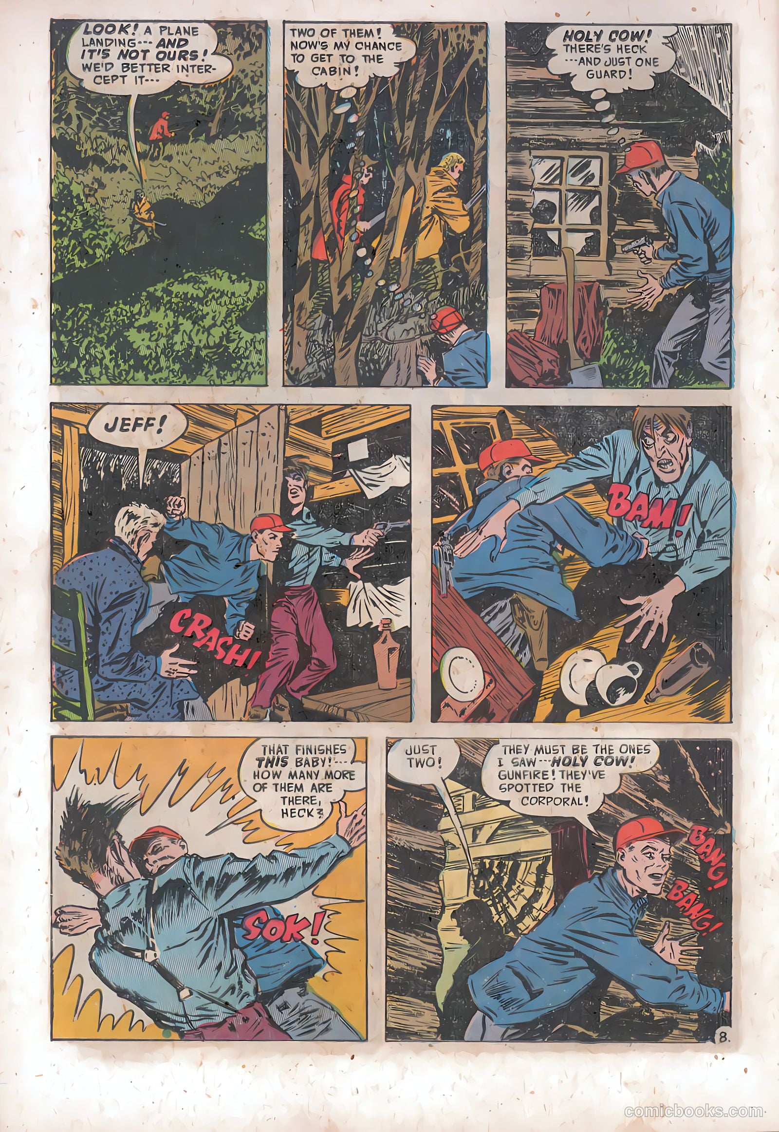 Spy-Hunters #18 (1952) — page 20 of 36