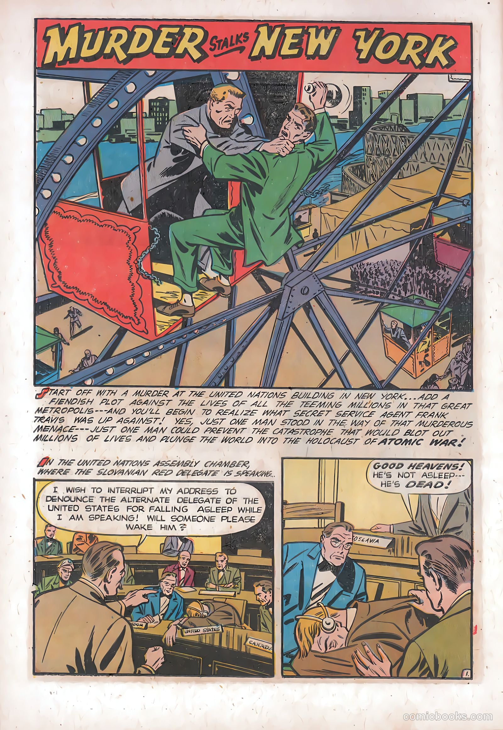 Spy-Hunters #18 (1952) — page 24 of 36
