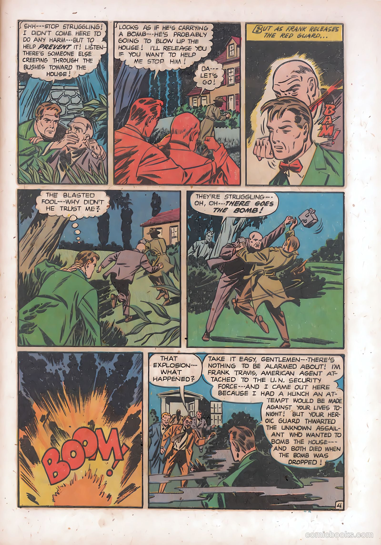 Spy-Hunters #18 (1952) — page 27 of 36